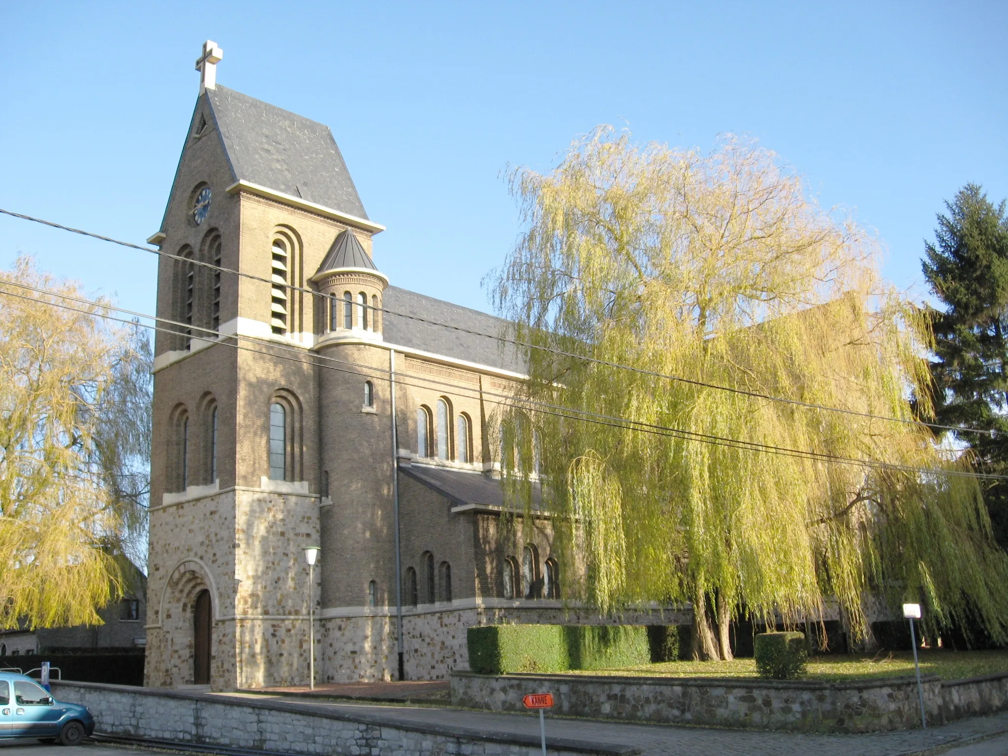 Photo showing: Church of Saint Peter and Paul in Vroenhoven, Riemst, Limburg, Belgium