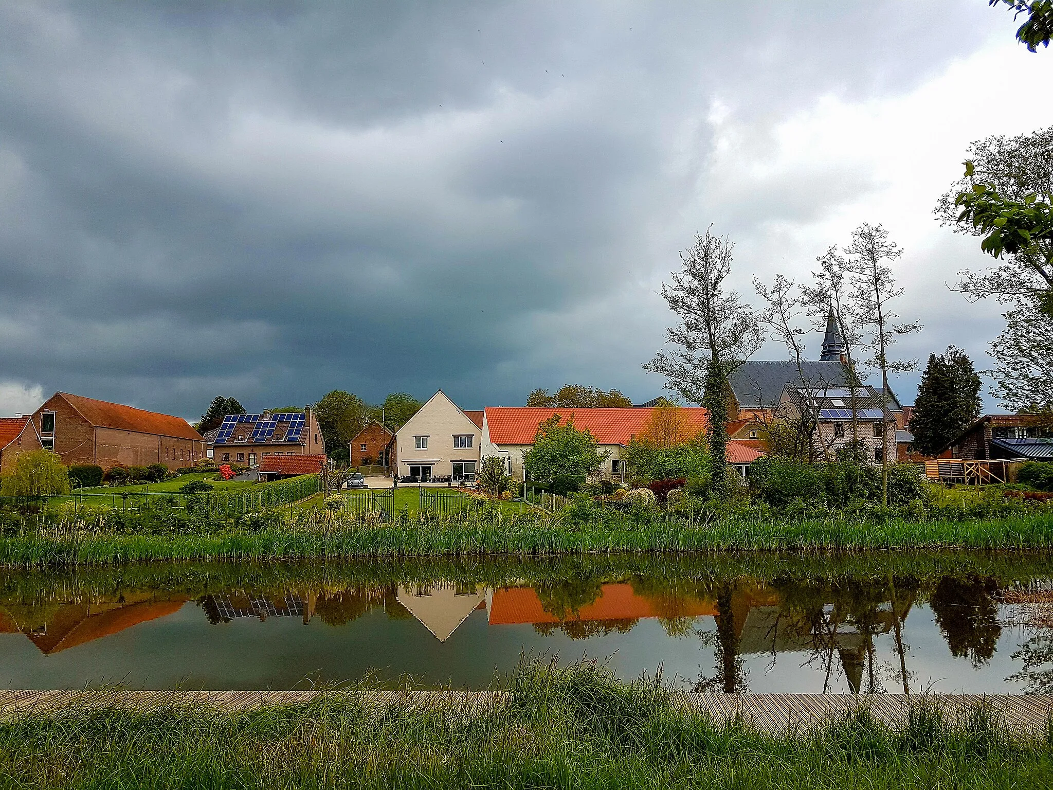 Photo showing: Sint-Gertrudis-Pede vijver aan de watermolen