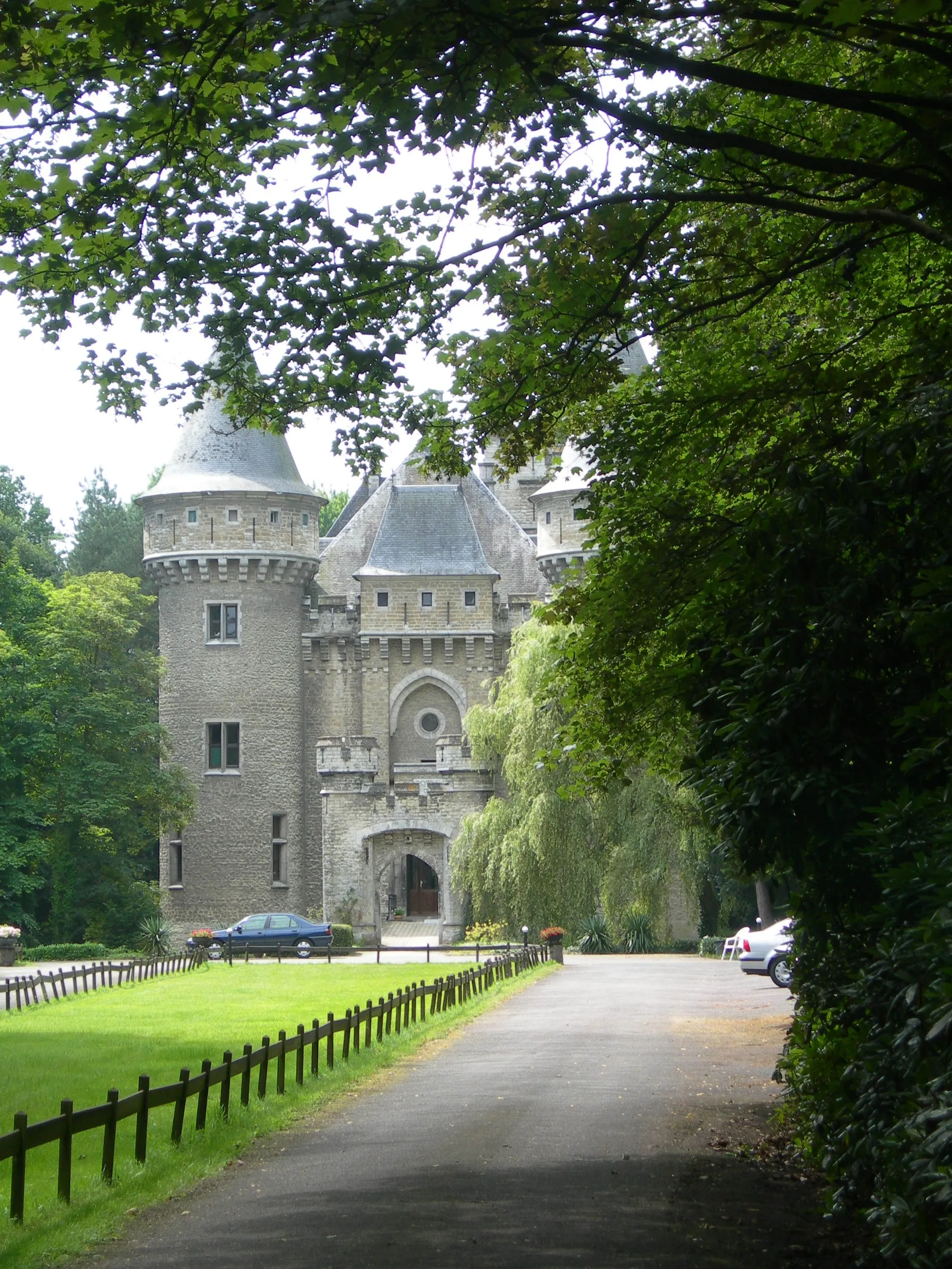 Photo showing: De voorgevel van het Kasteel Zellaer in Bonheiden.