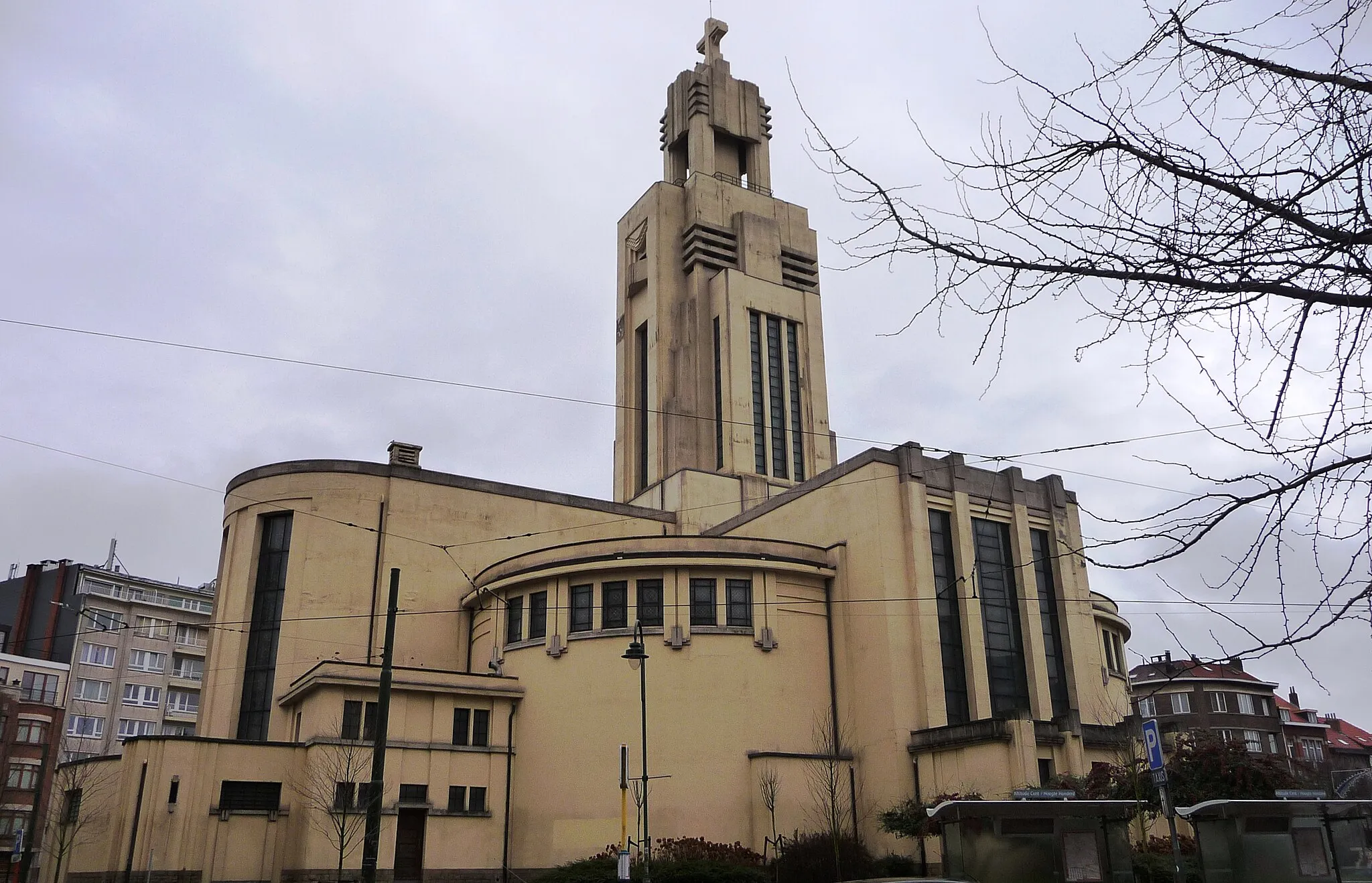 Photo showing: St Augustine's Church, Vorst/Forest, Brussels, Belgium.