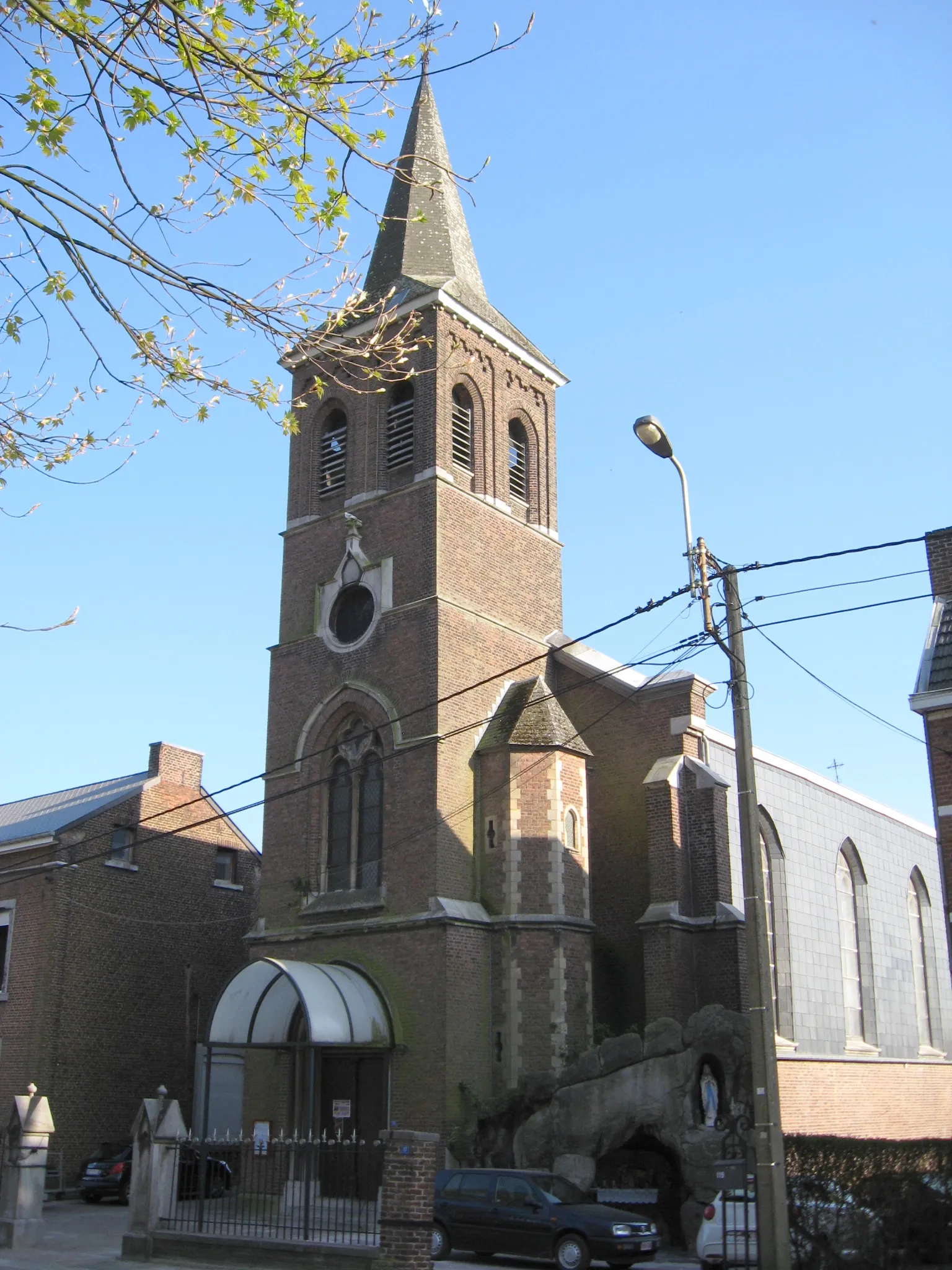 Photo showing: Church of Saint Lambert in Voroux-Goreux, Fexhe-le-Haut-Clocher, Liège, Belgium