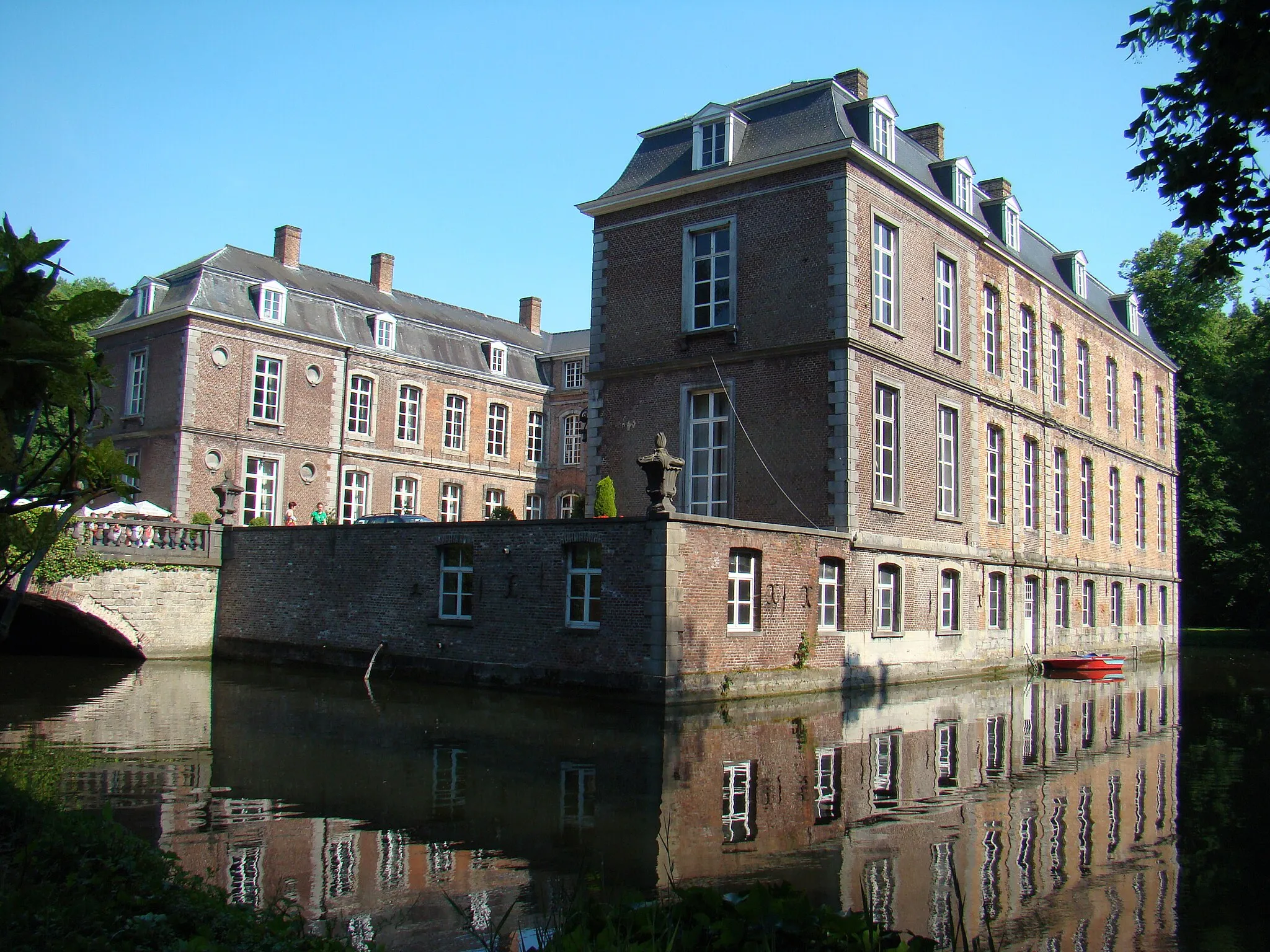 Photo showing: Kasteel naast de markt van Ingelmunster Castle next the market of Ingelmunster, West Flanders, Belgium