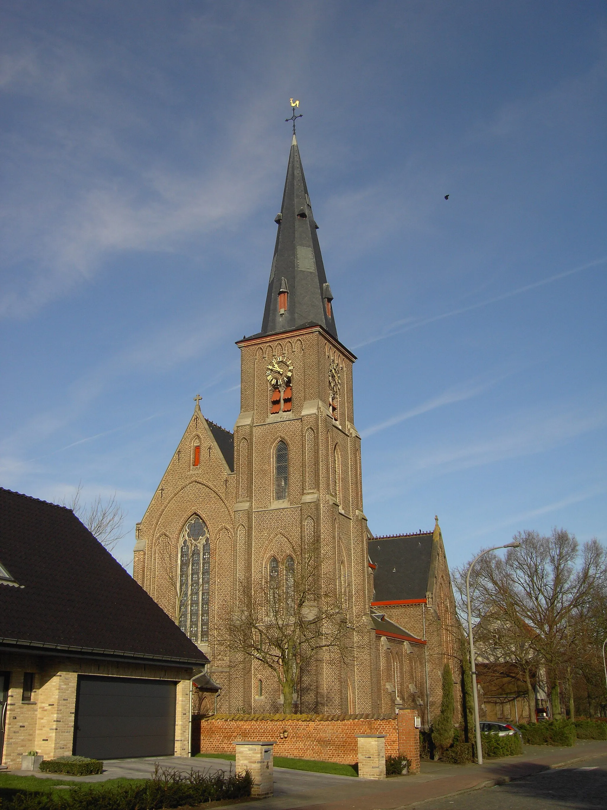 Photo showing: Donk - Maldegem - Belgium - St Jozef - church