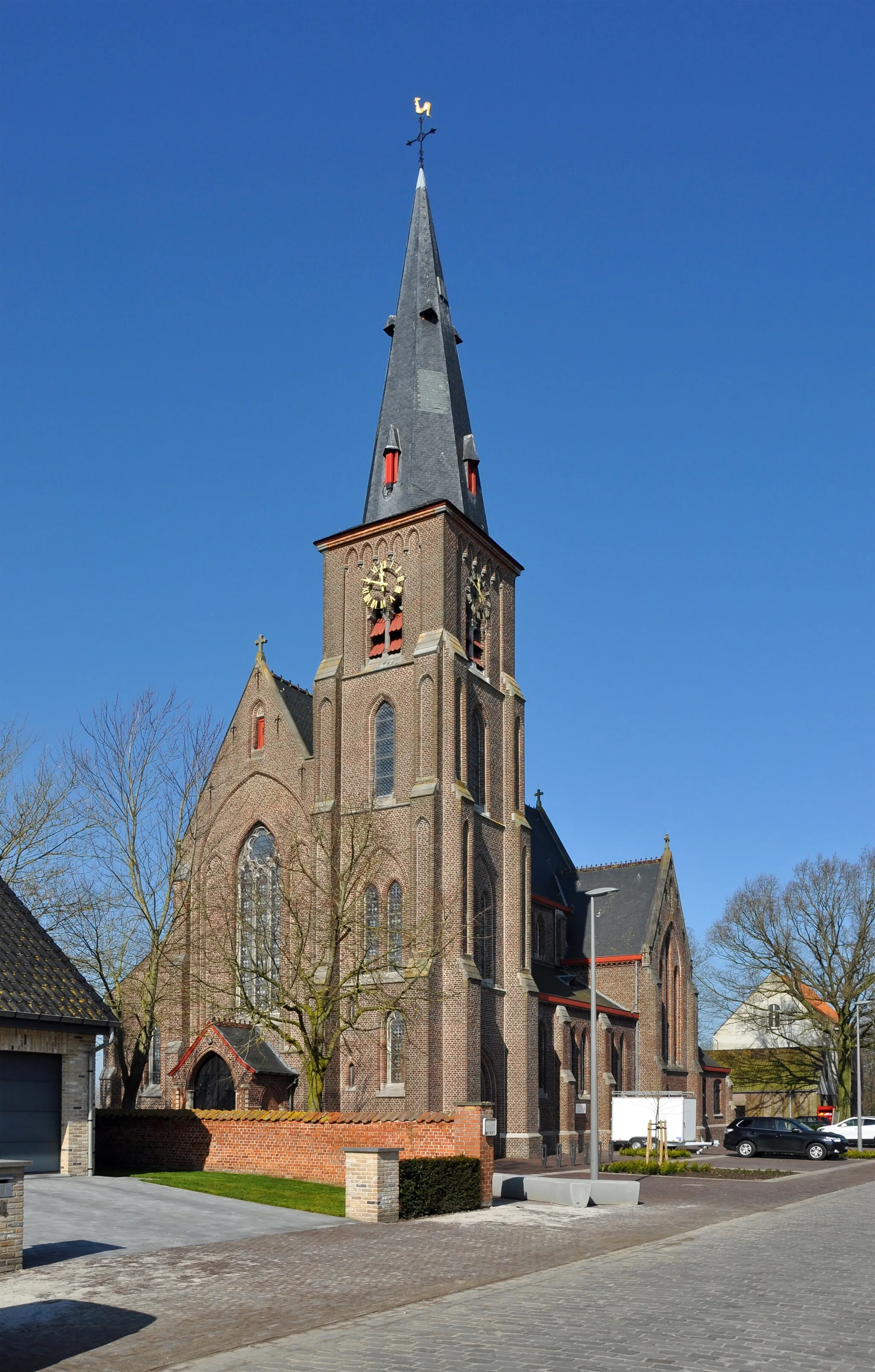 Photo showing: Donk (Maldegem, Belgium): St Joseph's church