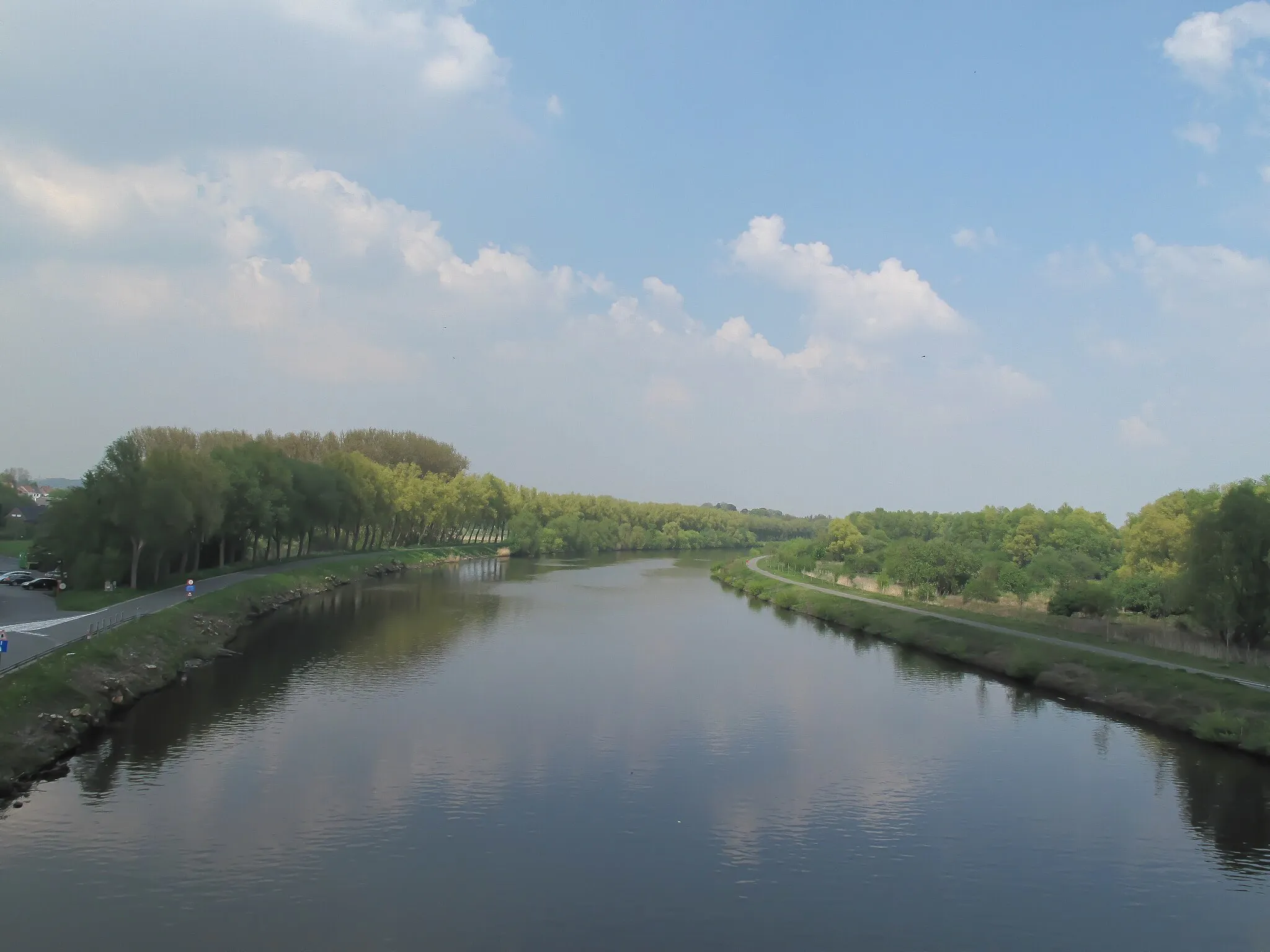 Photo showing: Oudenaarde, river: de Schelde