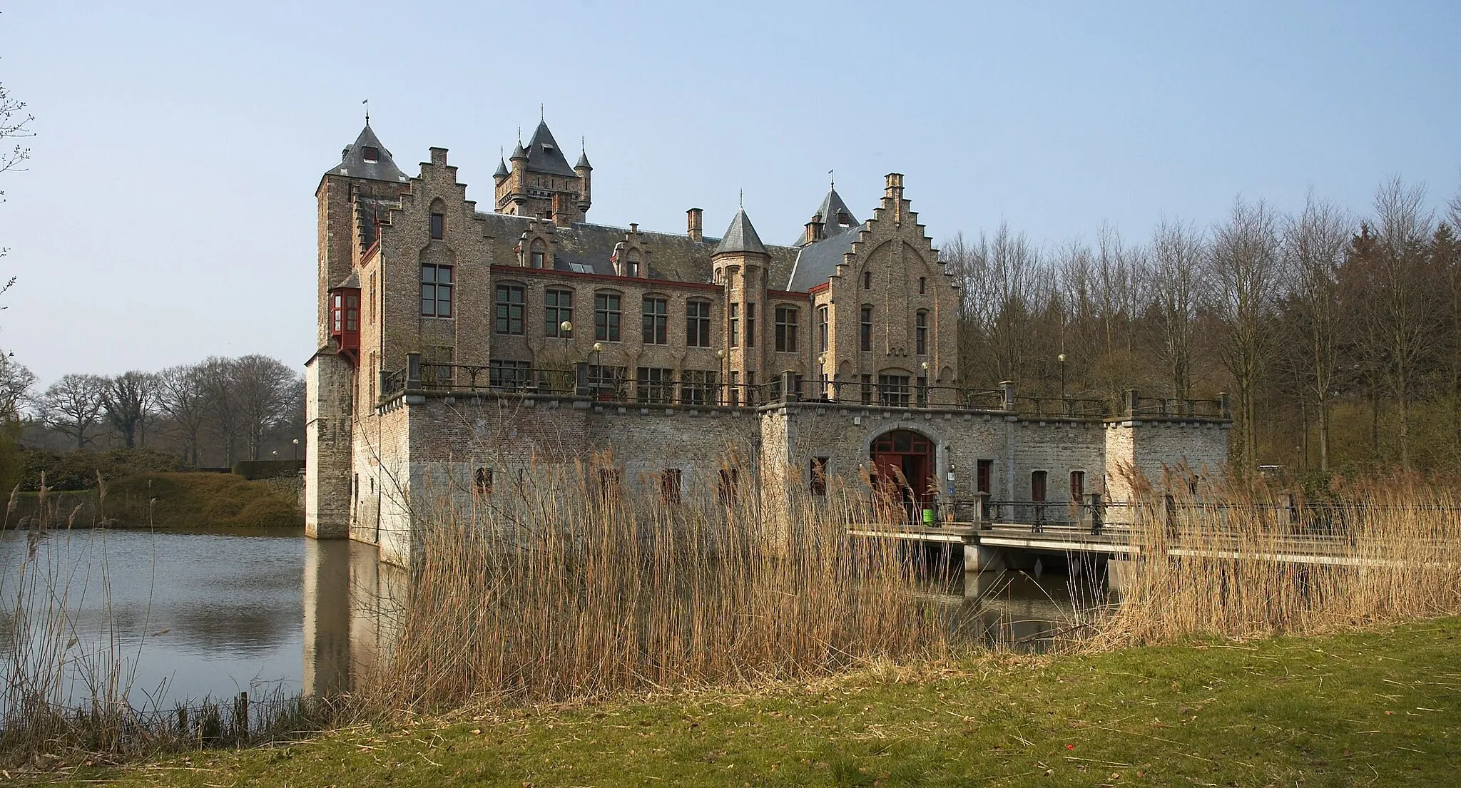 Photo showing: Streekhuis Kasteel Tillegem, Brugge, België.