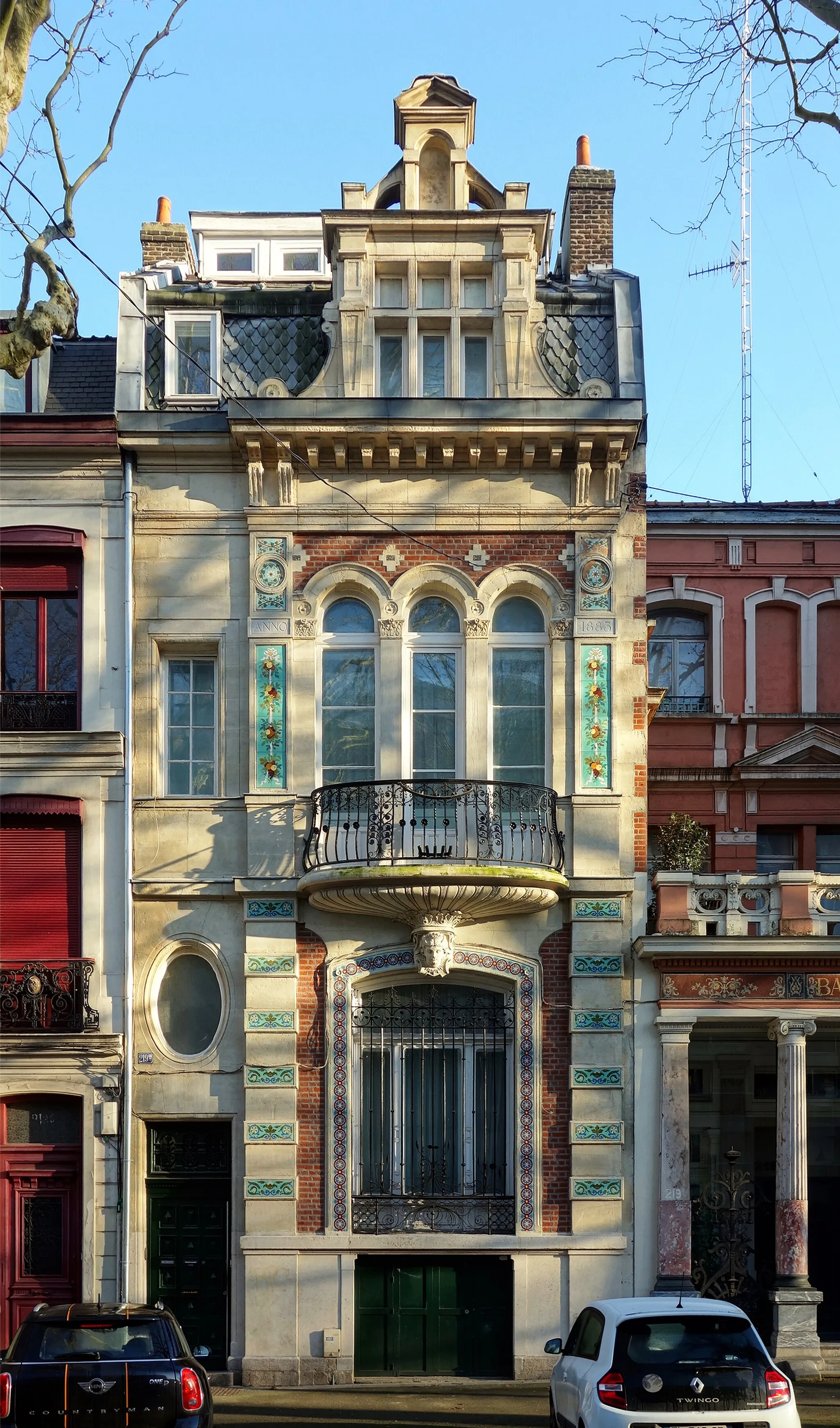 Photo showing: House, Boulevard de la Liberté 219bis, Lille.