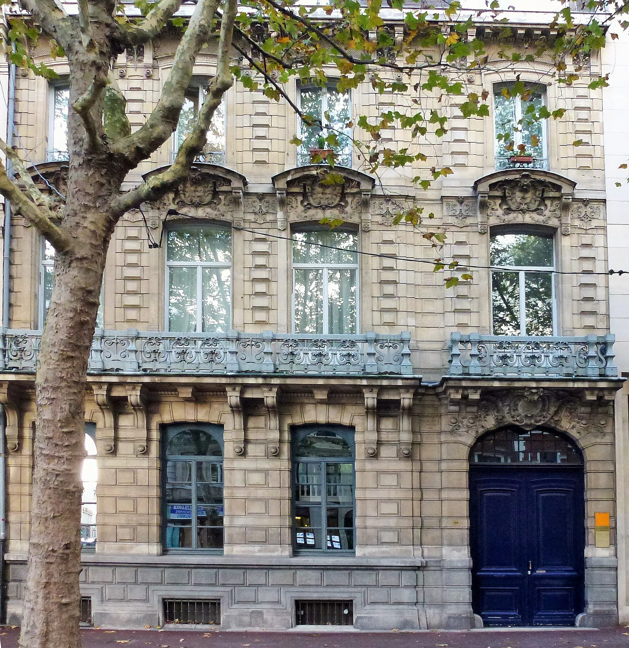 Photo showing: Hôtel Delbecque 105 Boulevard de la Liberté à Lille, Nord (département français).
