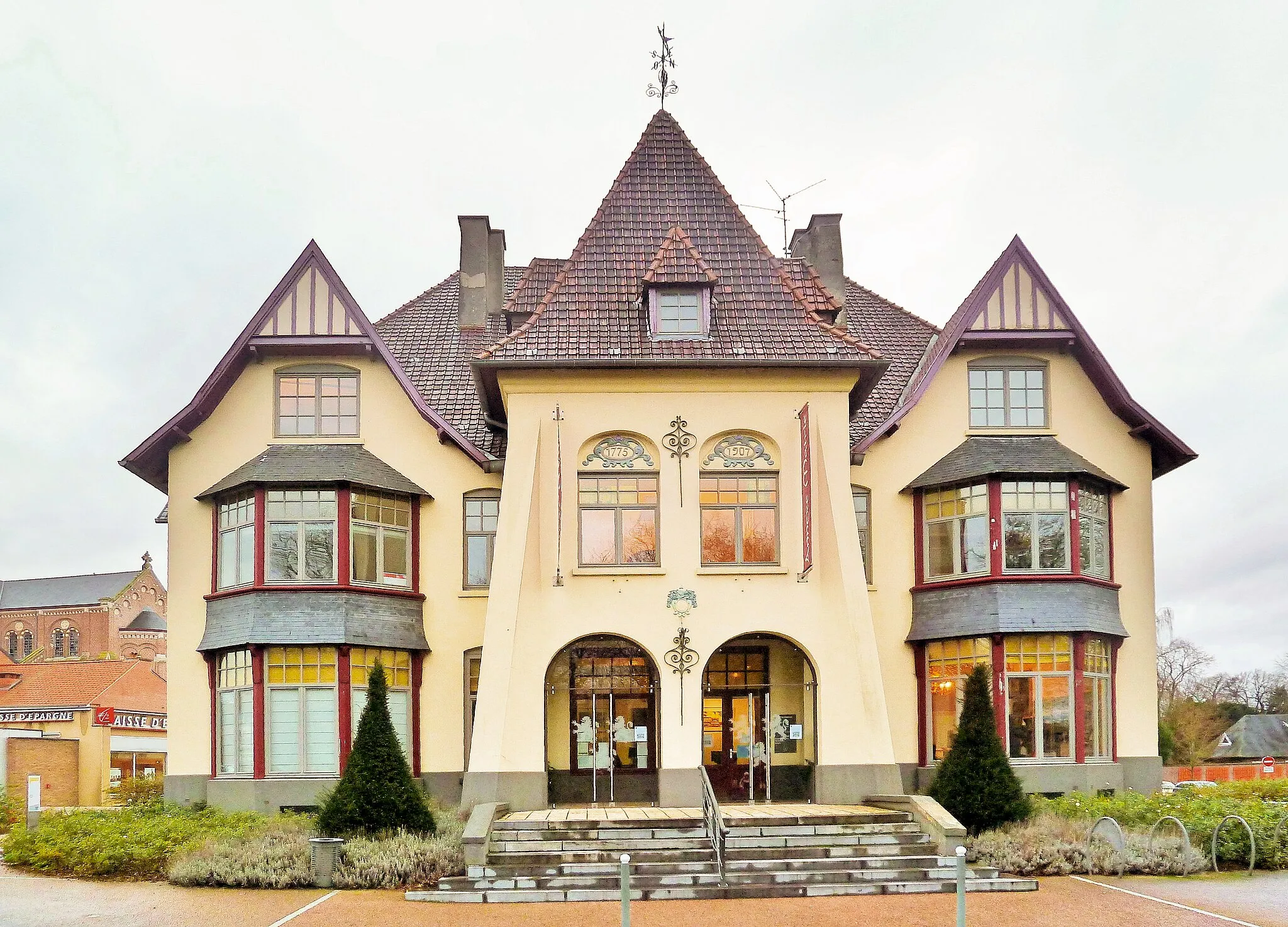 Photo showing: Annex town hall of Roncq, Nord Hauts-de-France