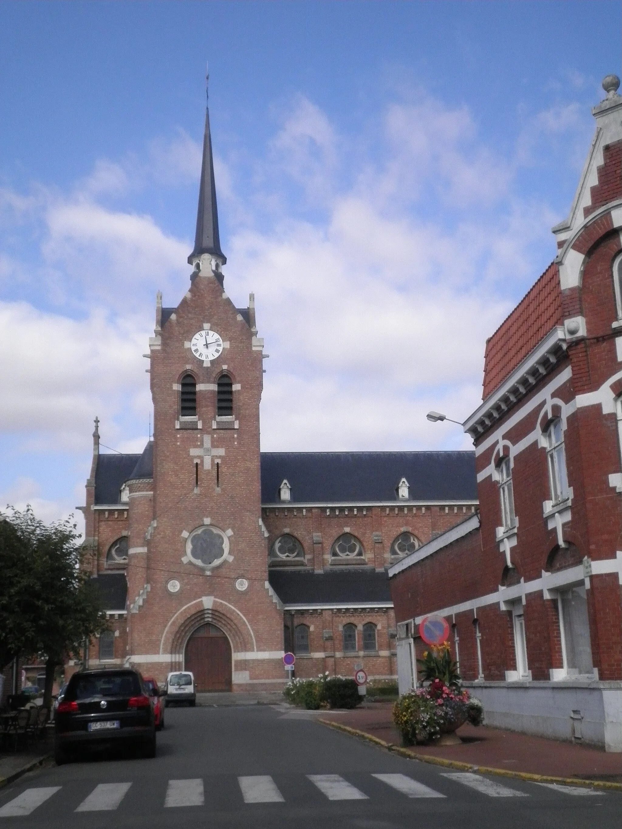 Photo showing: Église Notre-Dame du Joyel, à Fleurbaix.