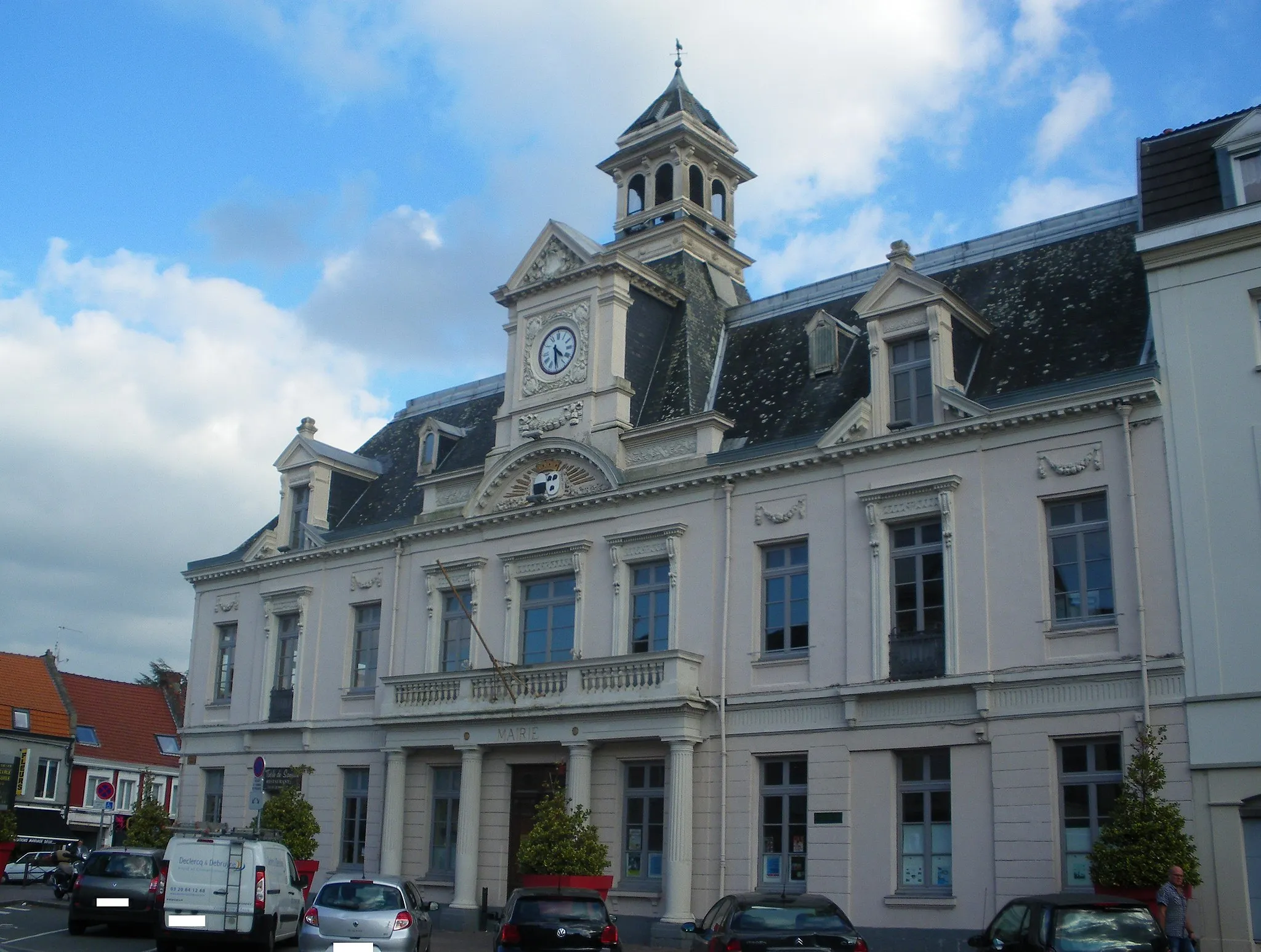 Photo showing: Vue de la mairie de Lannoy dans le Nord.