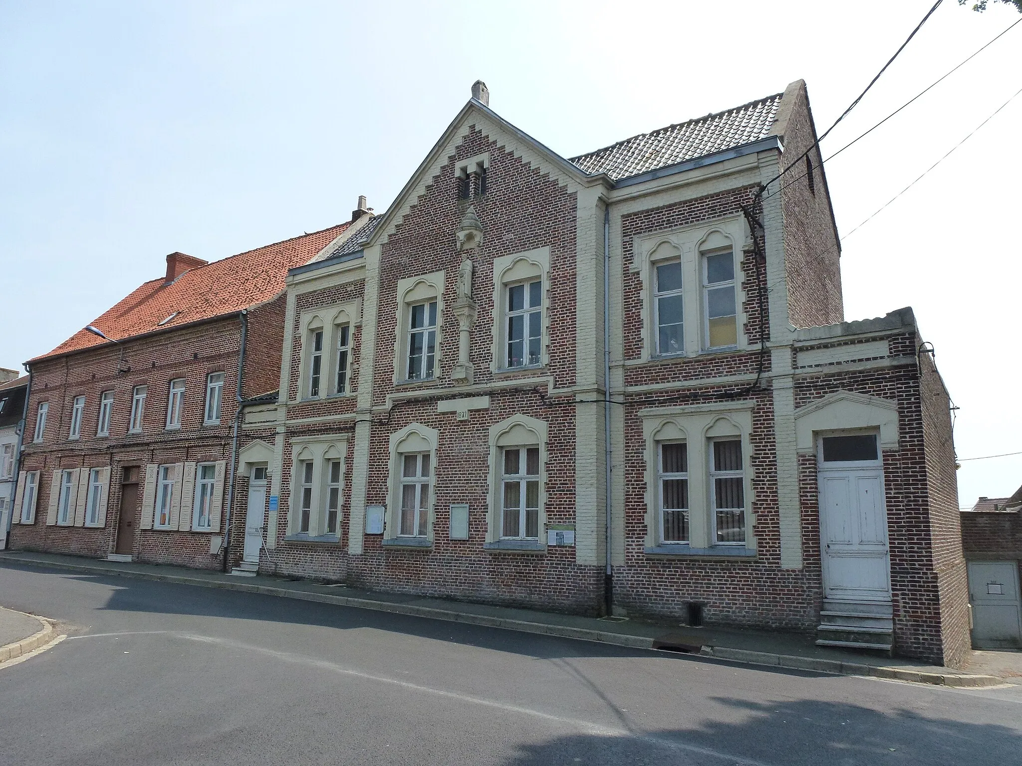 Photo showing: Steenbecque (Nord, Fr) ancien hospice