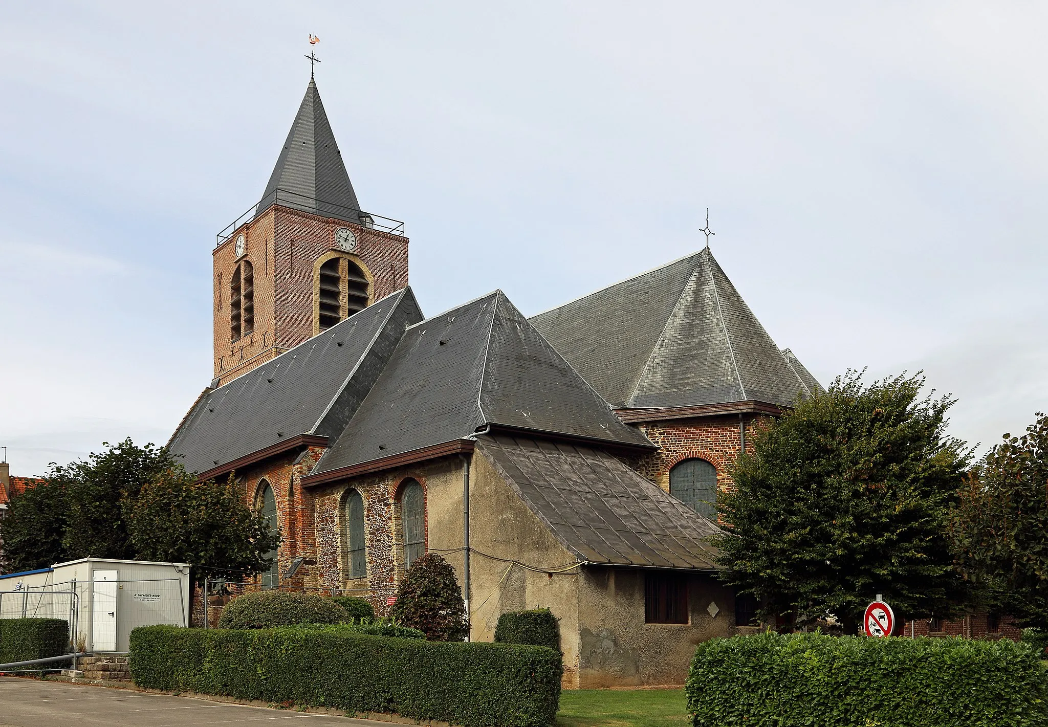 Photo showing: Boeschepe (département du Nord, France): St Martin's church