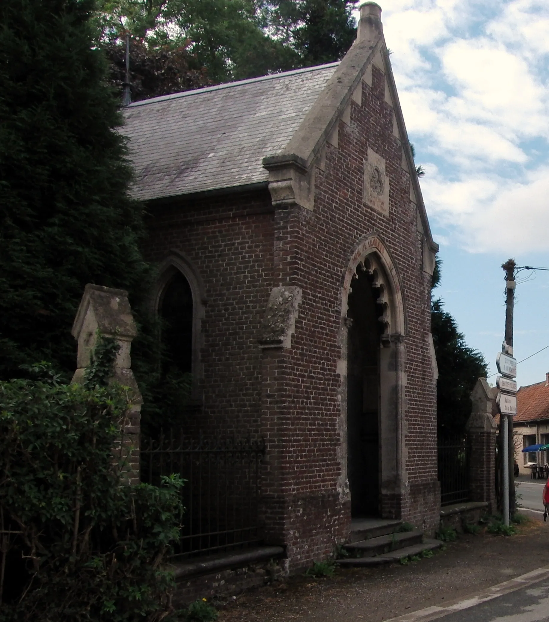 Photo showing: Chapelle de l'Immaculée conception Noordpeene (Nord, Fr)