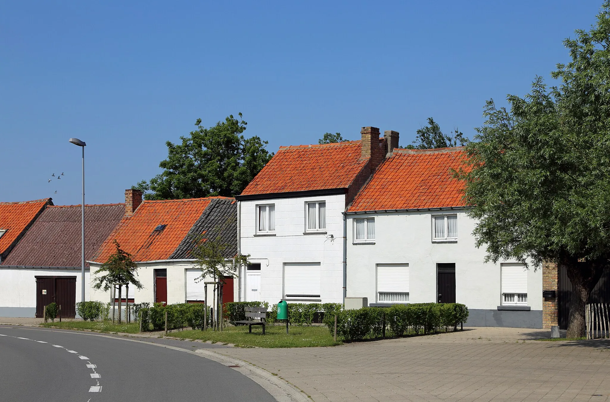Photo showing: Lapscheure (municipality of Damme, Belgium): Hoogstraat