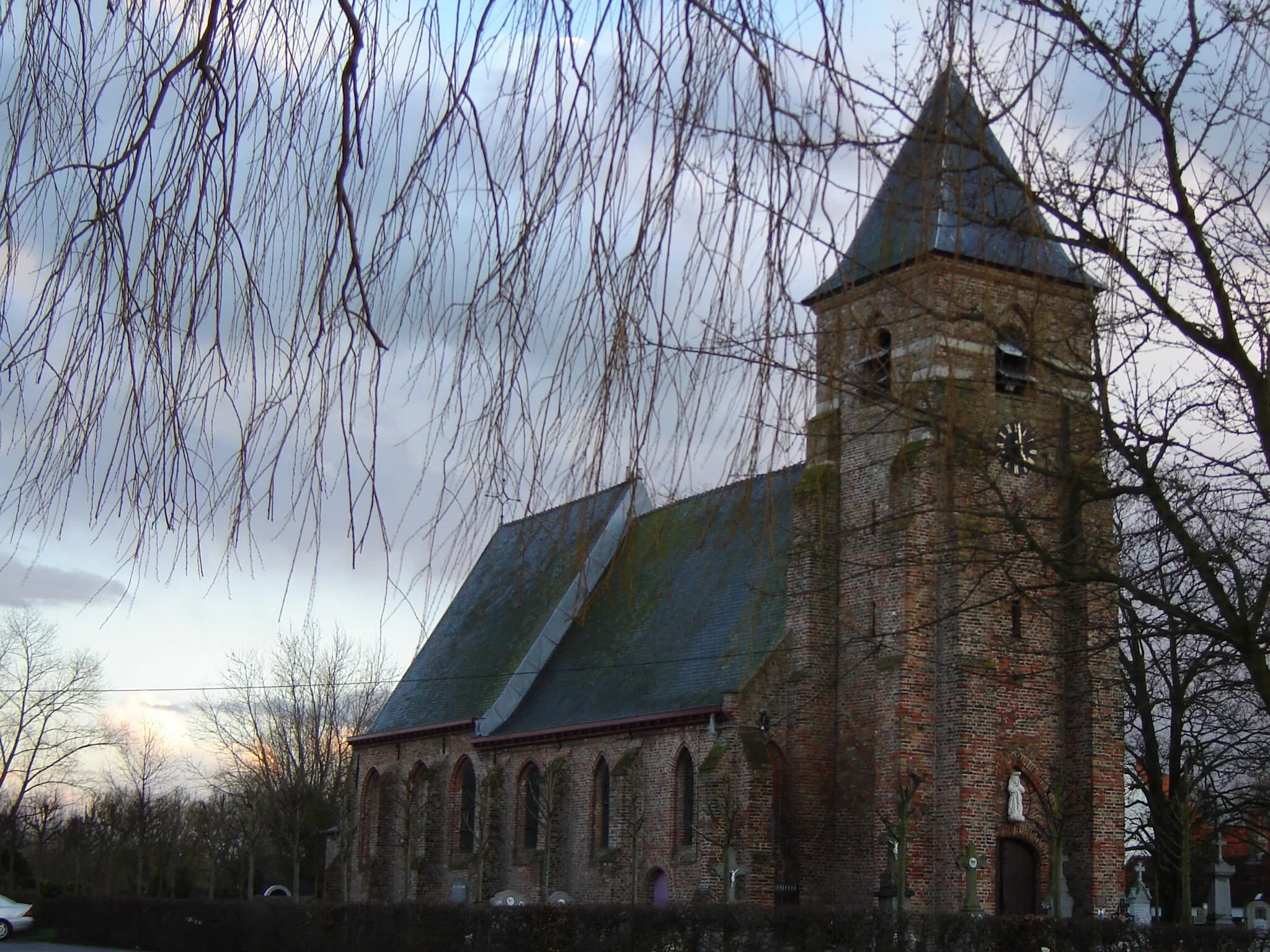 Photo showing: Church of Saint James the Great in Hoeke, Damme, West-Flanders, Belgium.