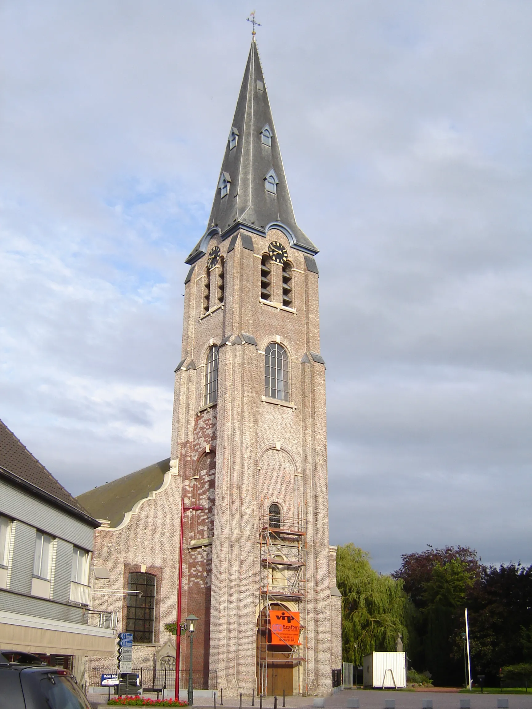 Photo showing: Church of the Assumption of Mary in Ruiselede. Ruiselede, West Flanders, Belgium.