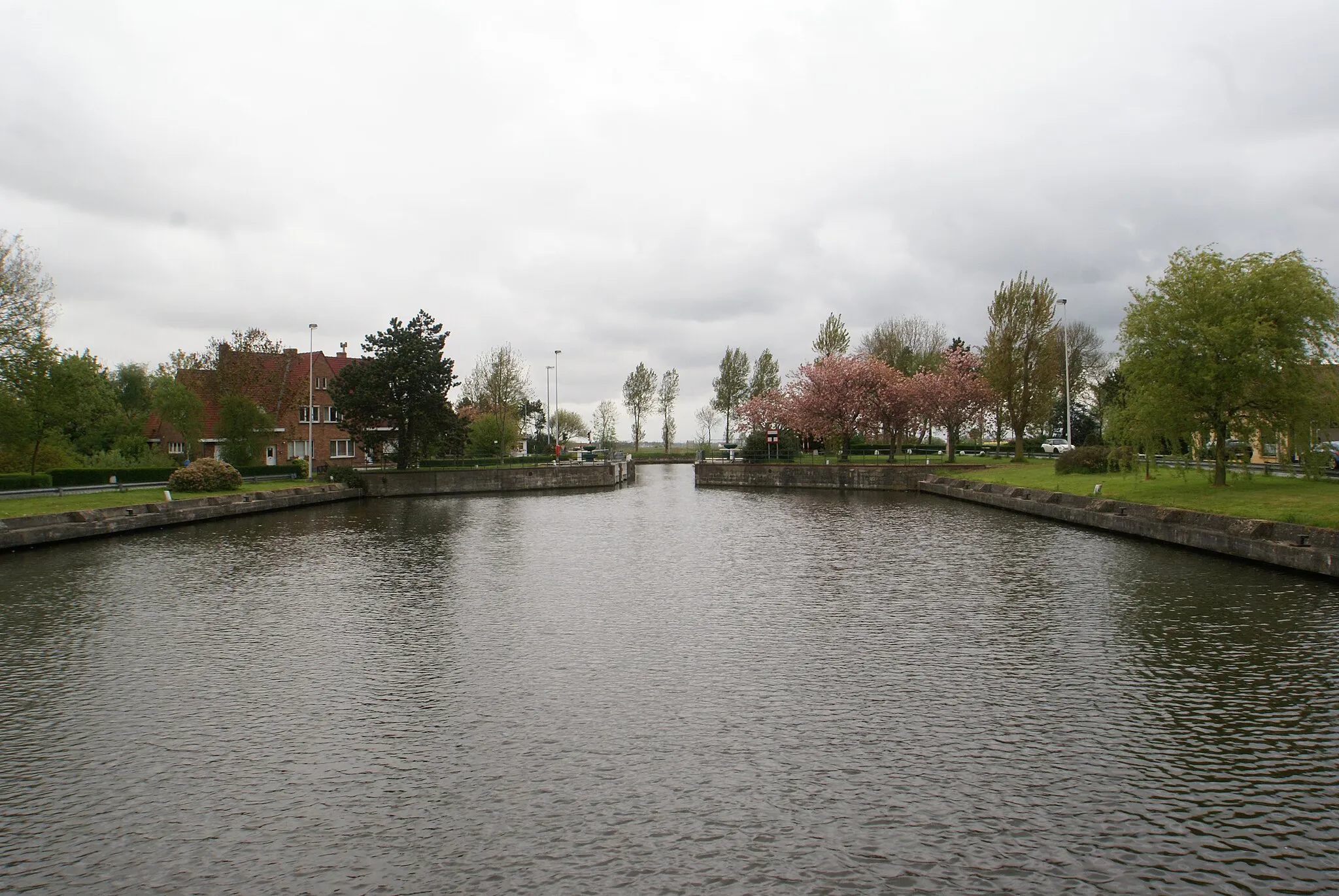 Photo showing: Oudenburg (Belgium): The locks of Plassendale