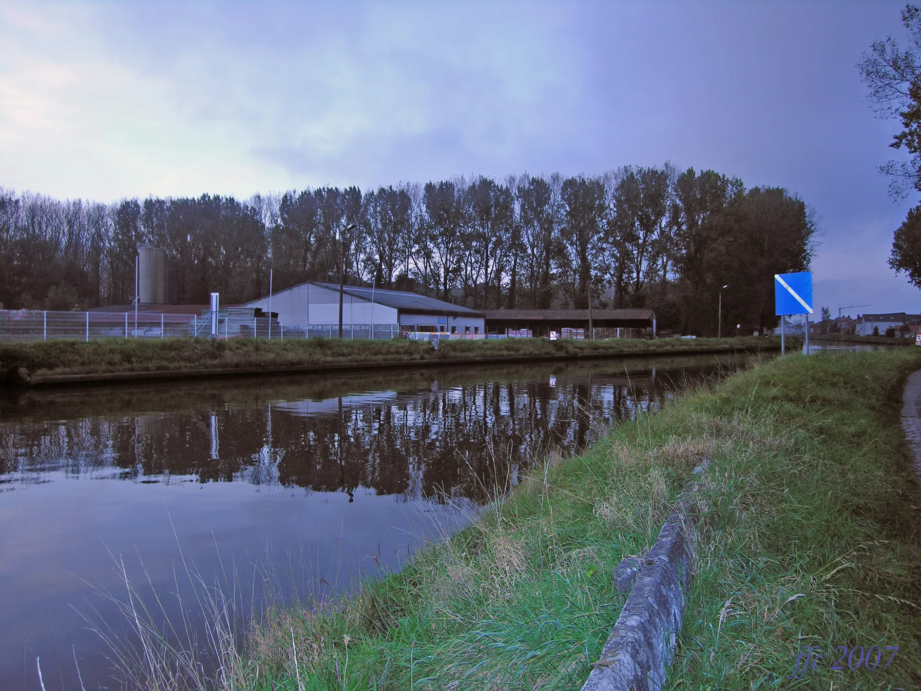 Photo showing: Kanaal Gent-Brugge in Steenbrugge