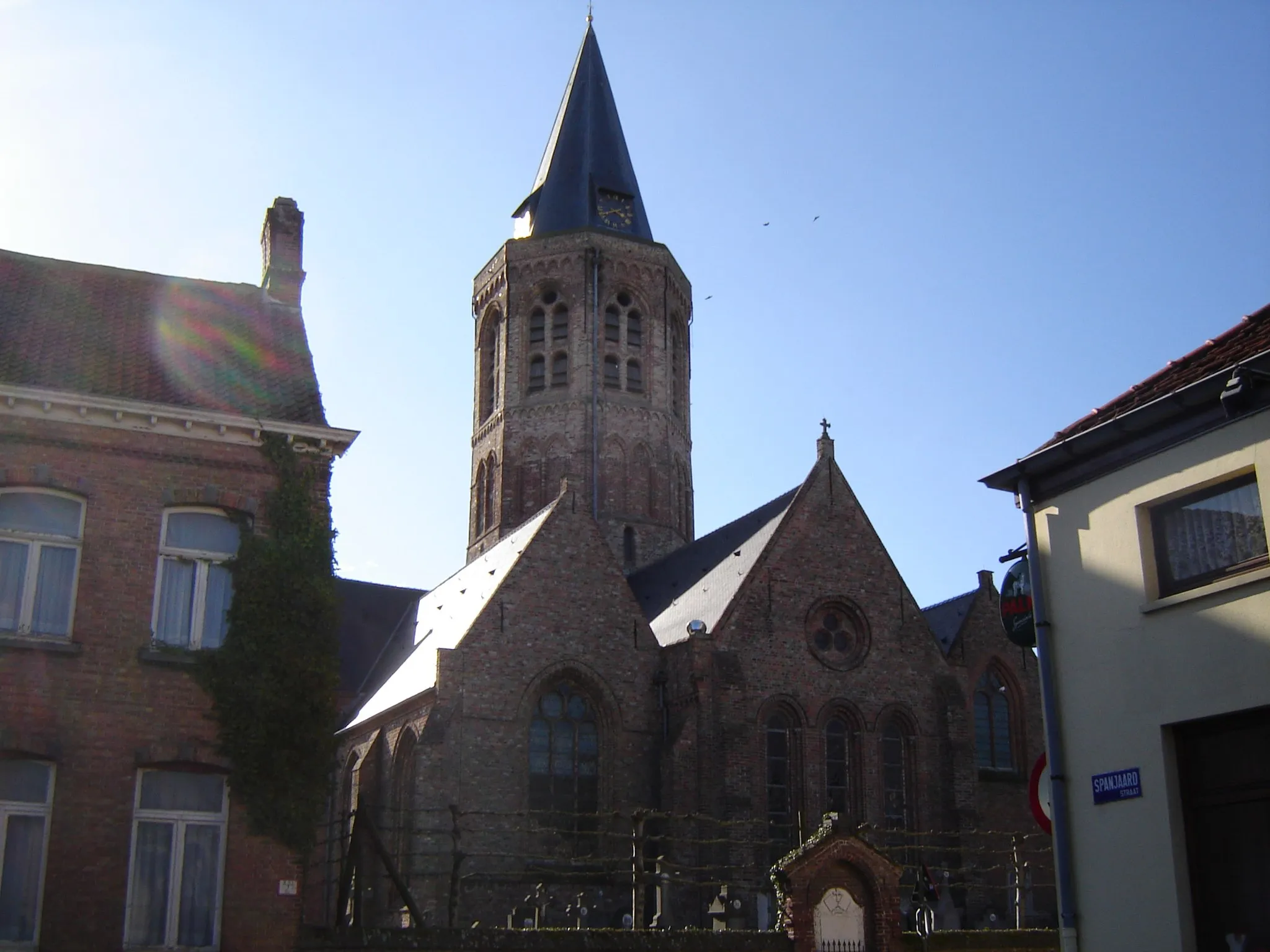 Photo showing: Sint-Jan-de-Doperkerk in Stalhille Church of Saint John the Baptist in Stalhille, Jabbeke, West Flanders, Belgium