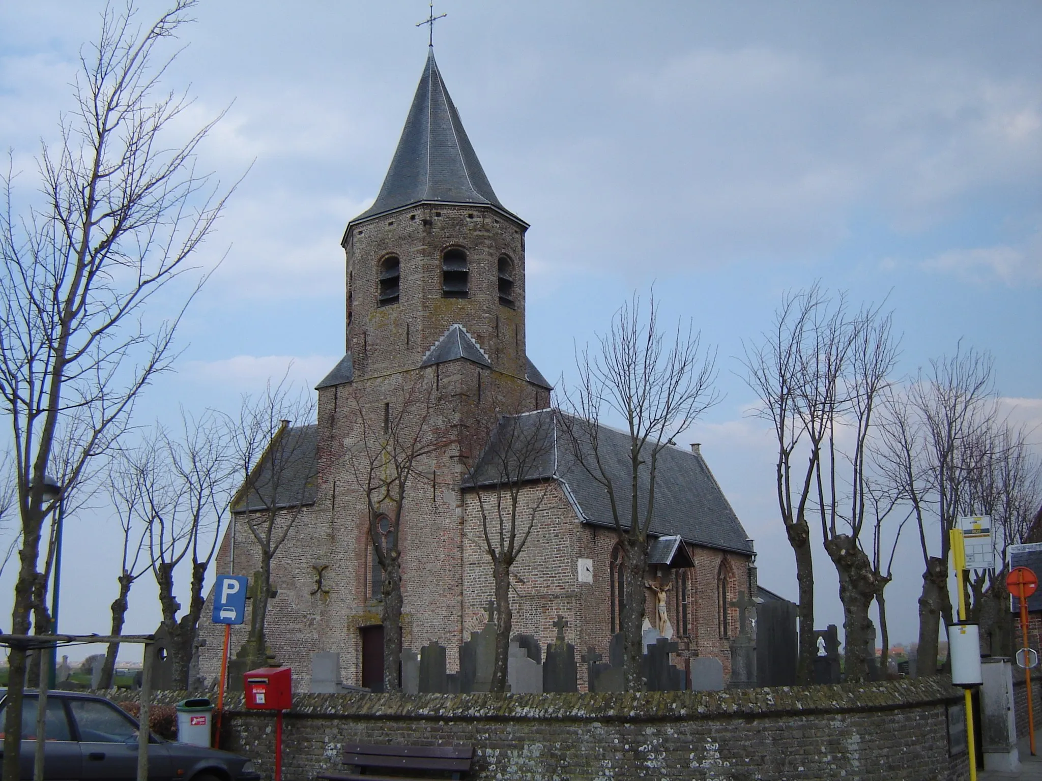 Photo showing: Sint-Bartholomeuskerk in Nieuwmunster Church of Saint Bartholomew in Nieuwmunster, in Zuienkerke, West Flanders, Belgium