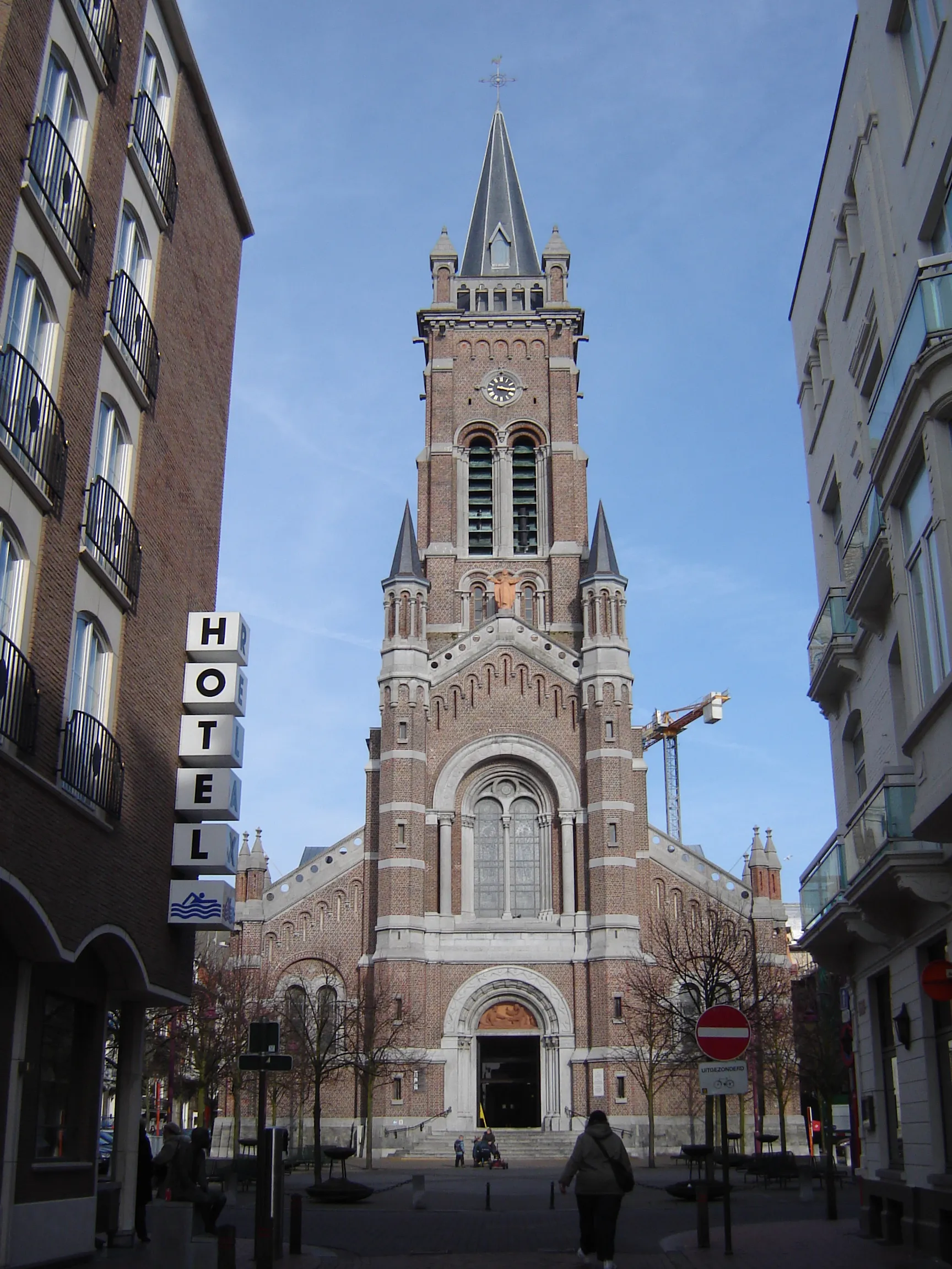 Photo showing: Decanale Sint-Rochuskerk in Blankenberge Deanery church of Saint Roch in Blankenberge. Blankenberge, West Flanders, Belgium