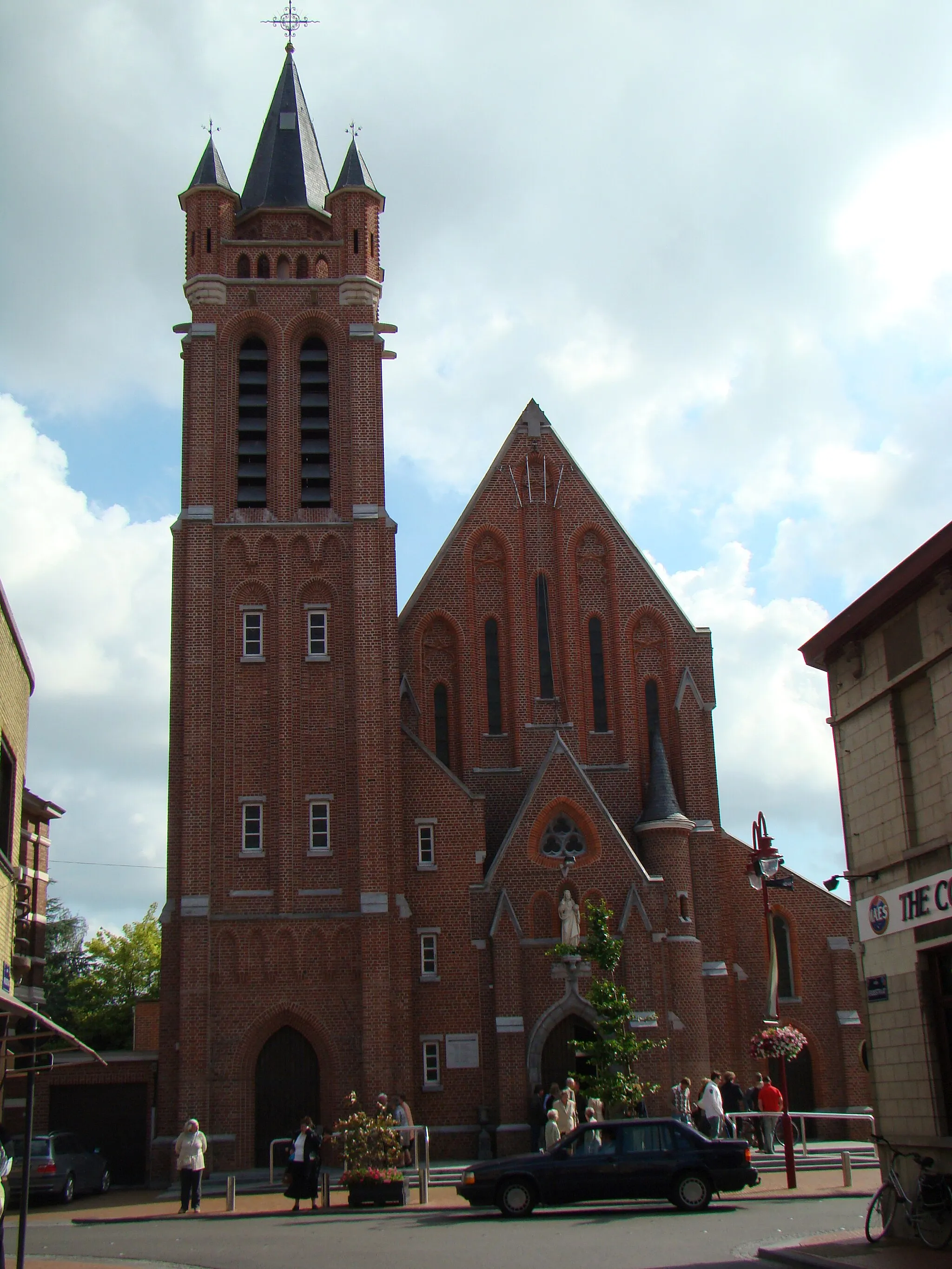 Photo showing: Heilig-Hart church Izegem (West Flanders, Belgium)