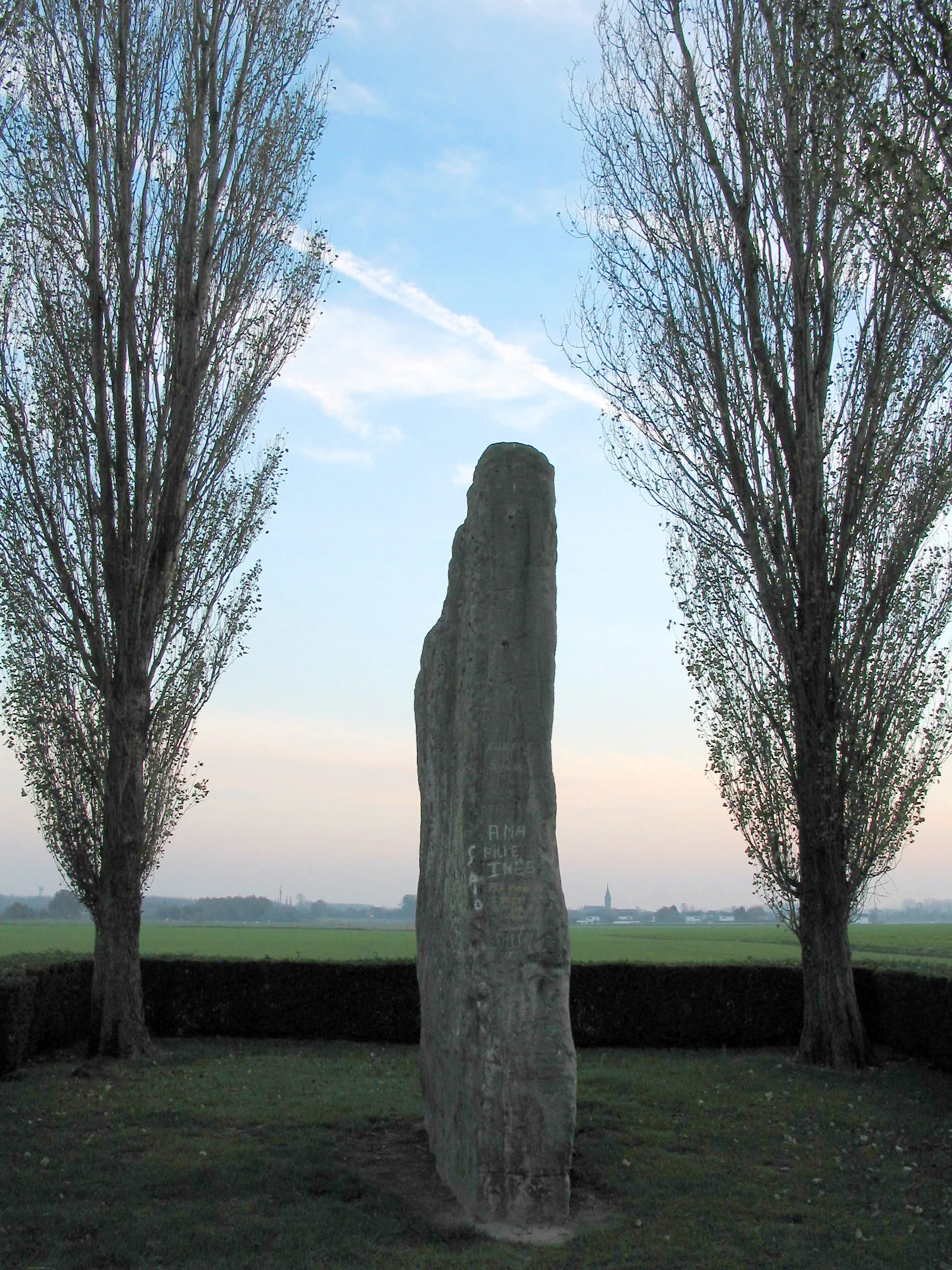 Photo showing: The Pierre Brunehaut megalith, Brunehaut, Hainaut, Belgium.