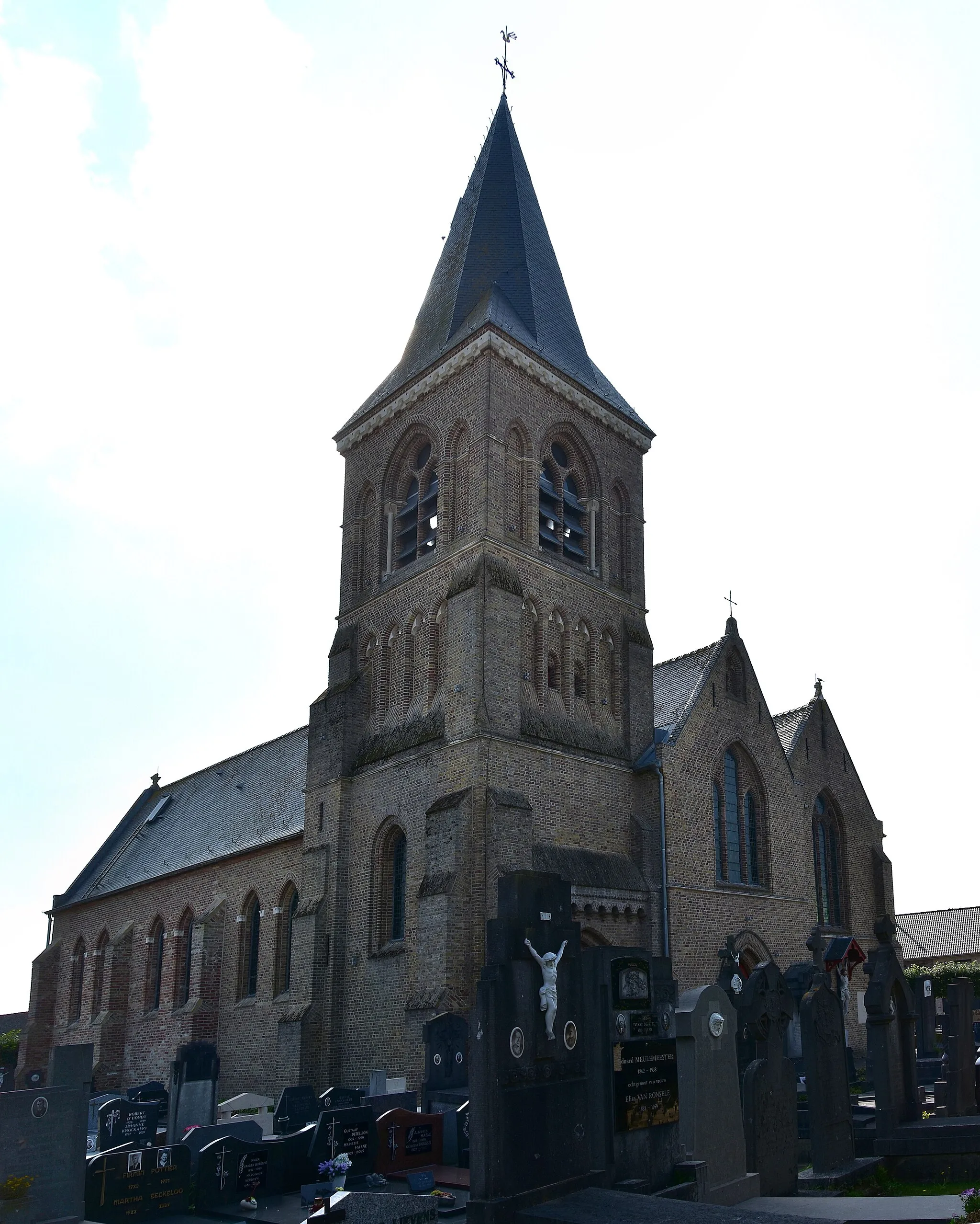 Photo showing: Sint-Vedastuskerk (Zerkegem) 22-07-2021 10-36-11