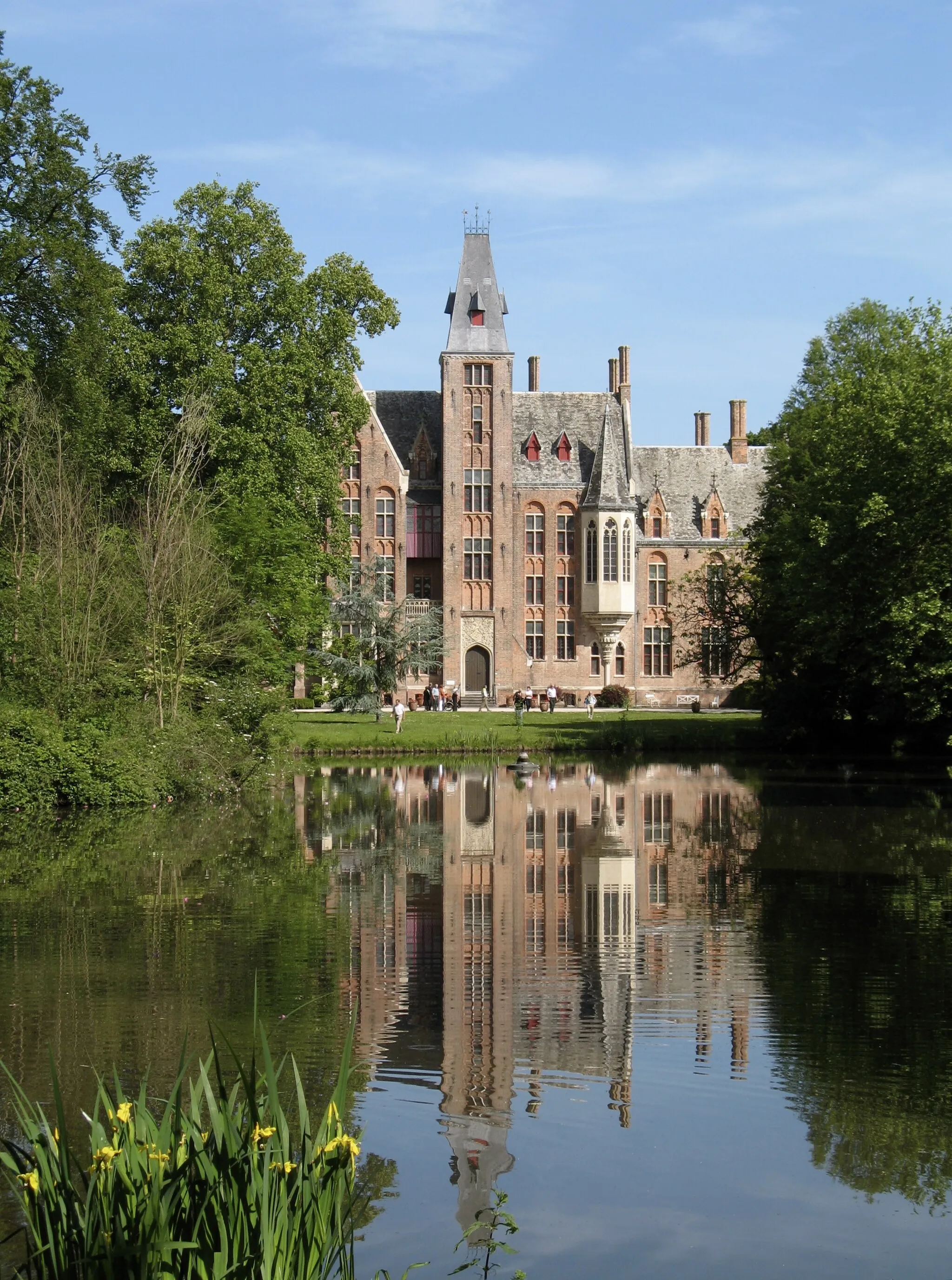 Photo showing: Castle of Loppem, near Bruges (Belgium)