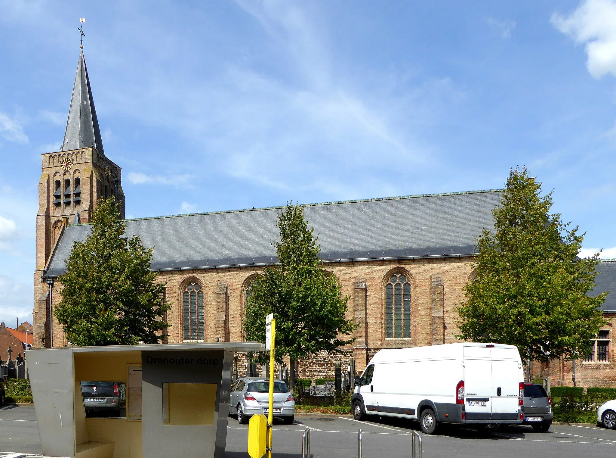 Photo showing: Eglise Saint Jean Baptist .Dranouter , Heuvelland, West Flanders, Belgium