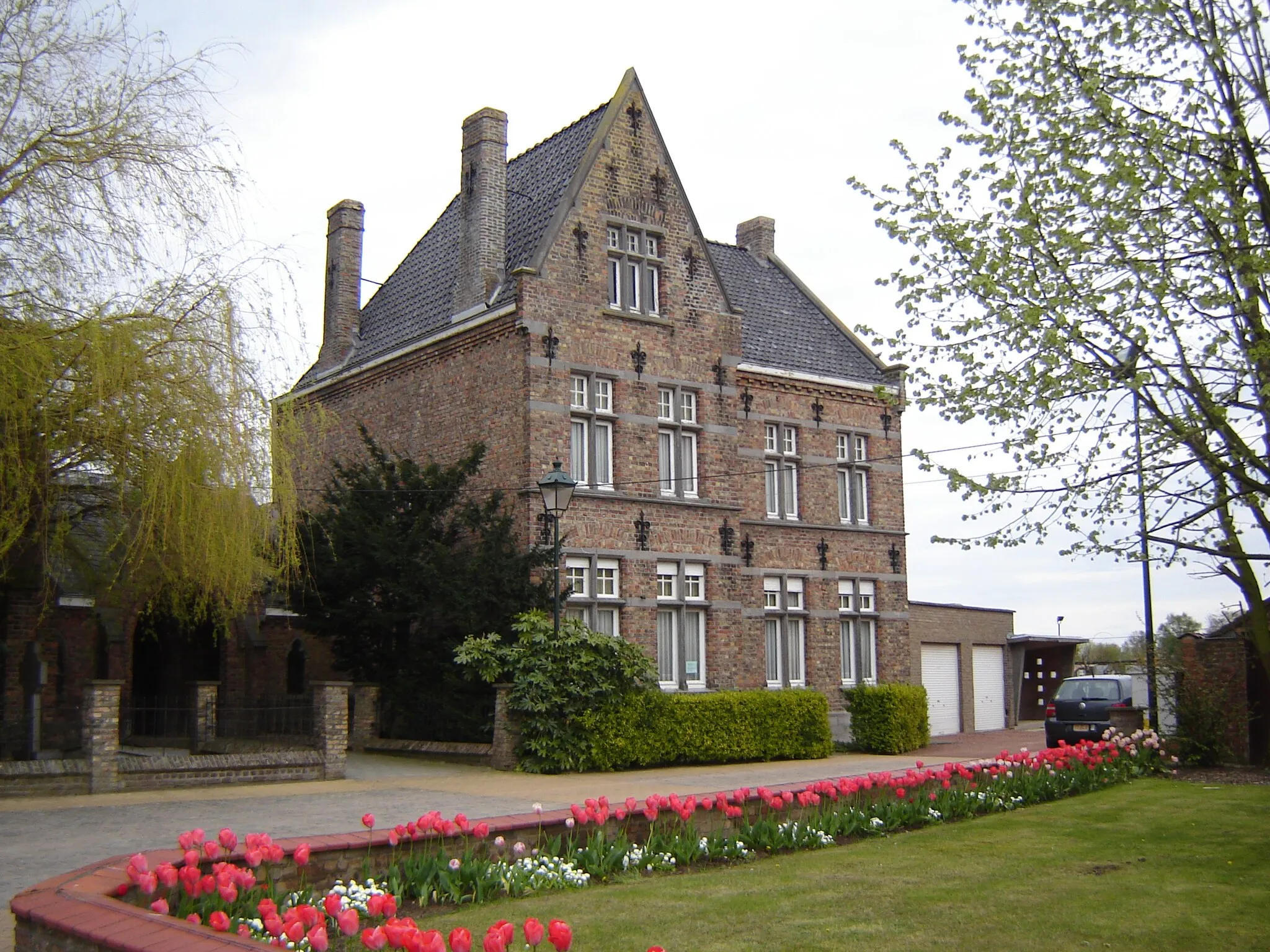 Photo showing: Rectory in Ten Brielen. Ten Brielen, Comines, Comines-Warneton, Hainaut, Belgium.