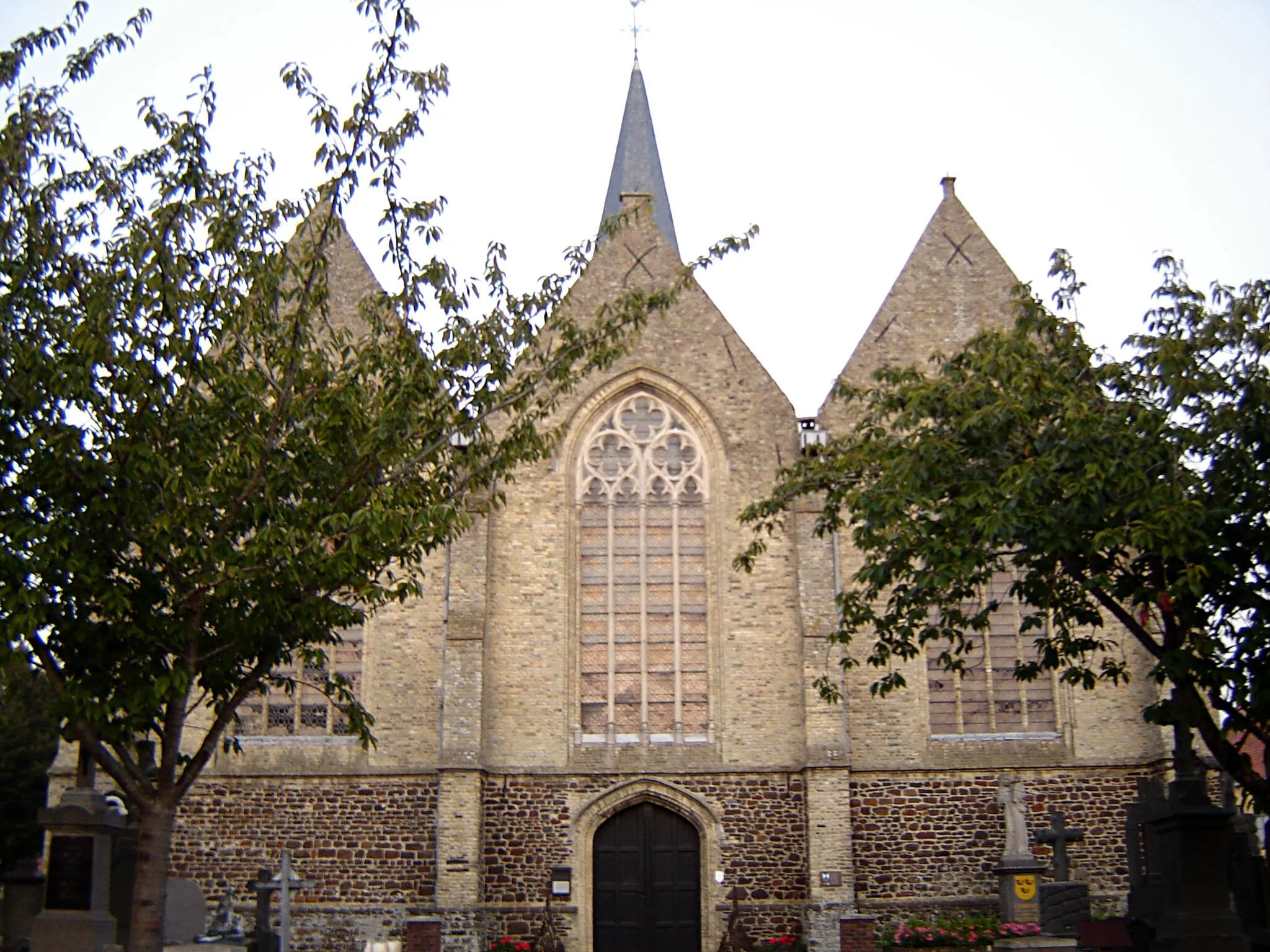 Photo showing: Church of Saint Blaise in Krombeke. Krombeke, Poperinge, West Flanders, Belgium