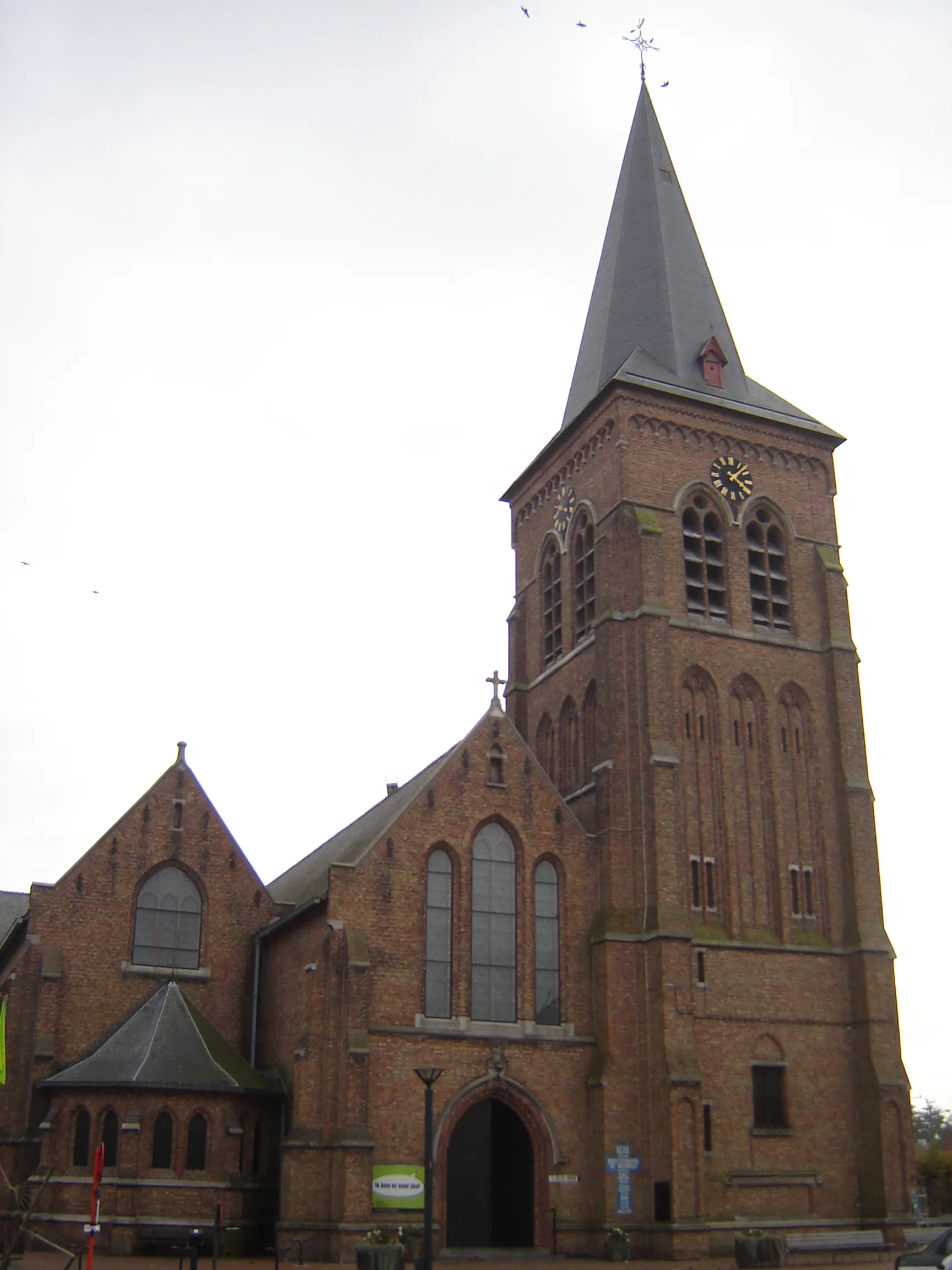 Photo showing: Church of Saint Bartholomew in Kortemark. Kortemark, West Flanders, Belgium