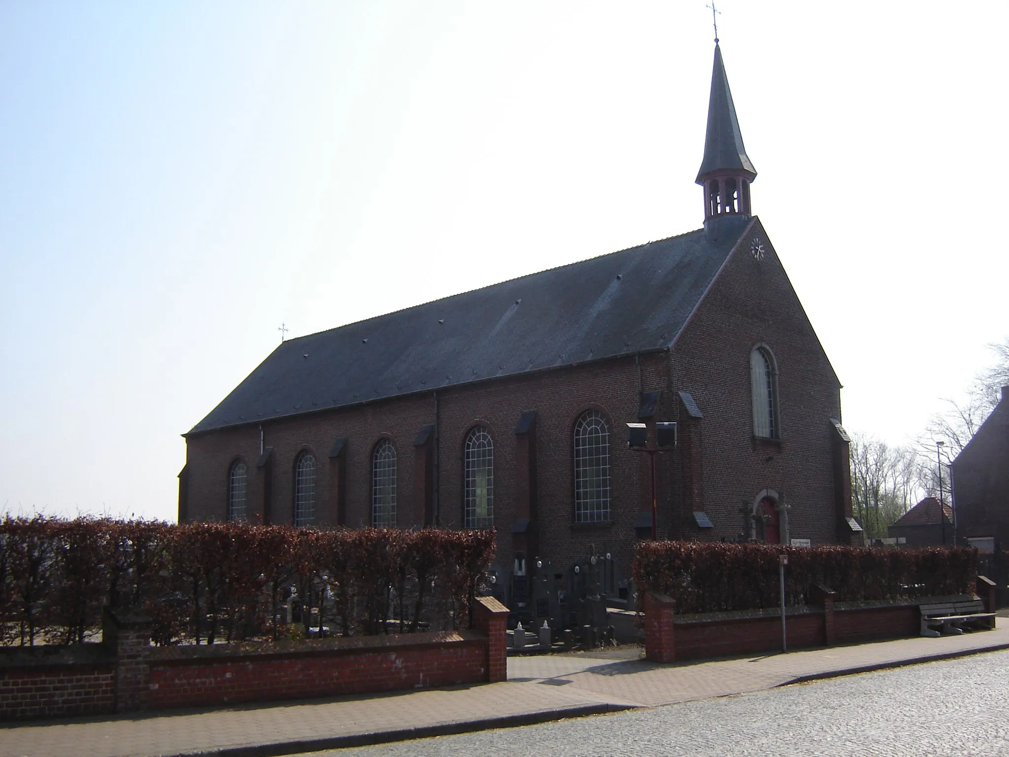 Photo showing: Church of the Assumption of Mary in Edewalle, in Handzame, Kortemark, West-Flanders, Belgium