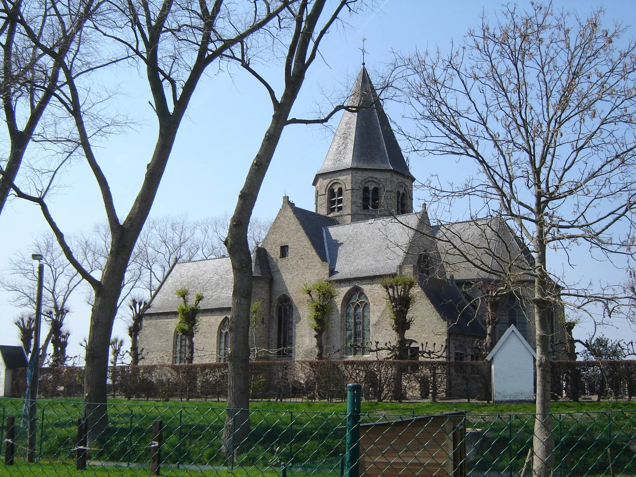 Photo showing: Church of Saint Martin in Werken, Kortemark, West-Flanders, Belgium