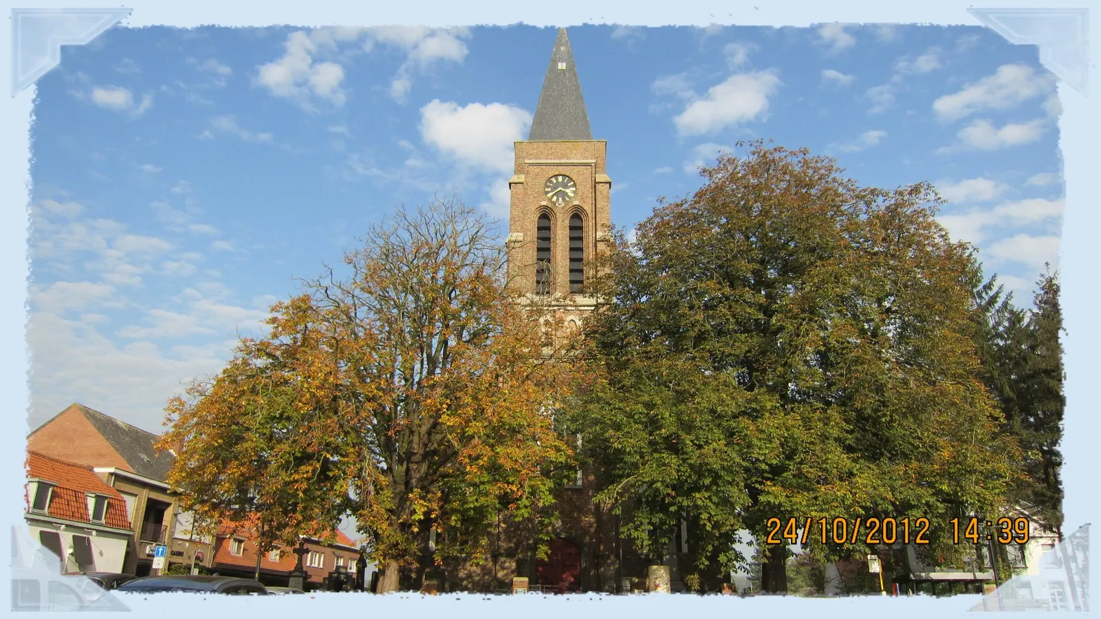 Photo showing: L'église de Kooigem.