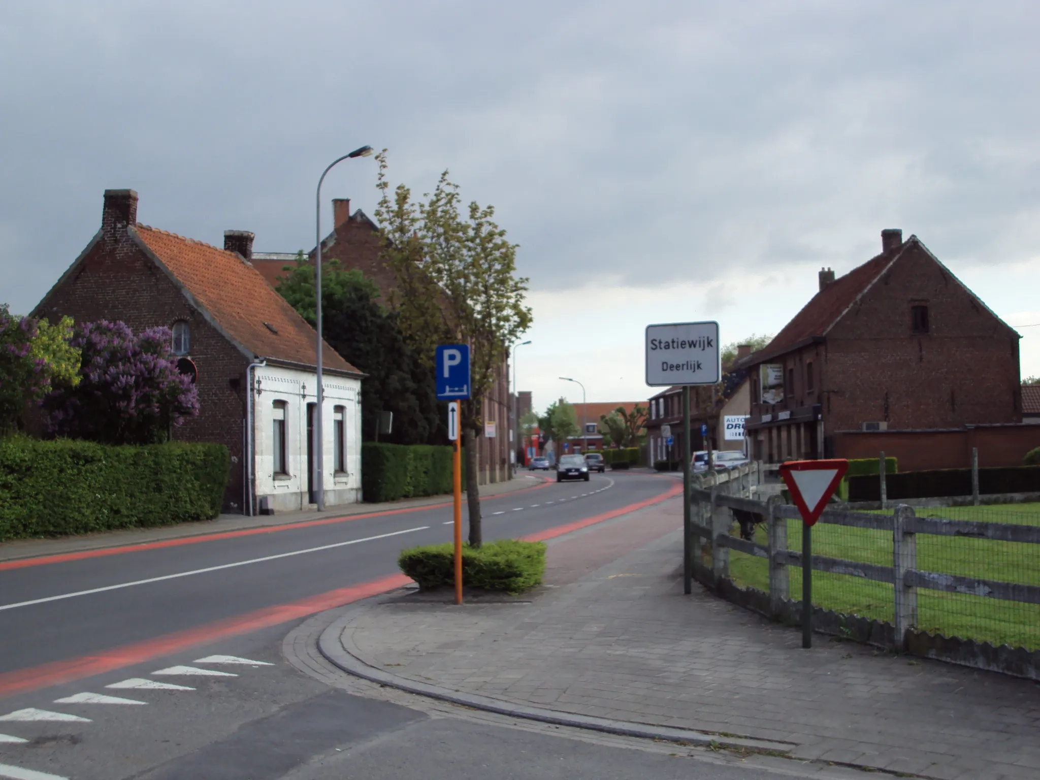 Photo showing: The Statiewijk, a hamlet of Deerlijk
