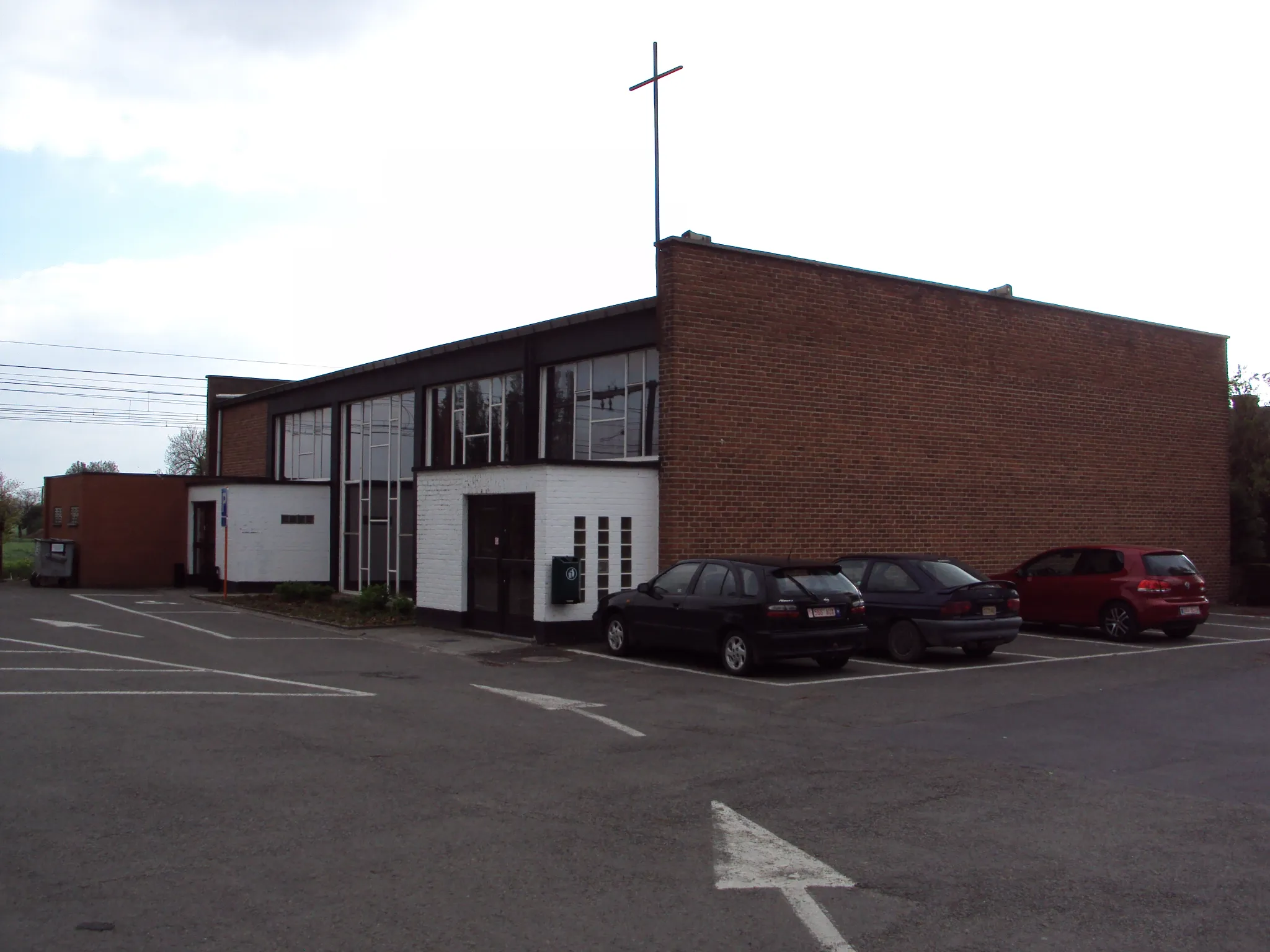 Photo showing: Local community center from the Statiewijk, part of Deerlijk