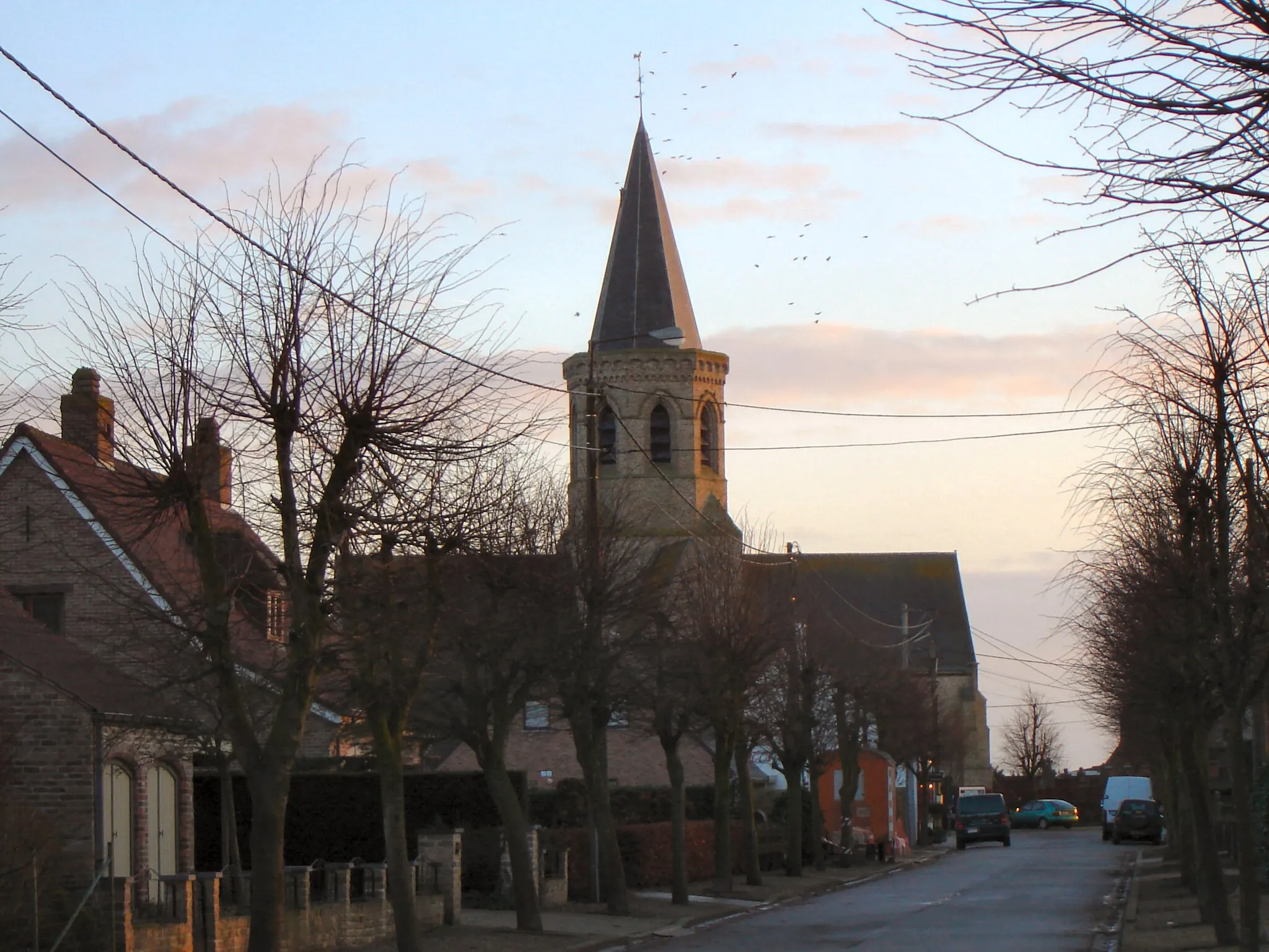 Photo showing: Church of Saint Andreas in Zande in Koekelare, West Flanders, Belgium