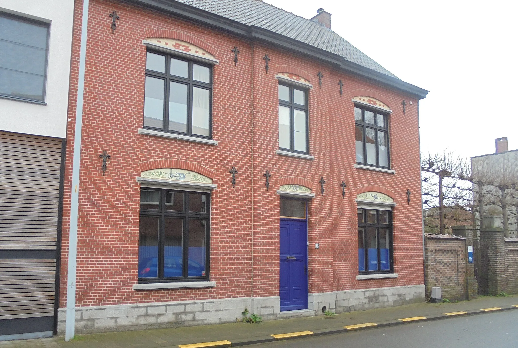 Photo showing: Woning - Kasteelstraat - Hulste - Harelbeke - West-Vlaanderen - België.