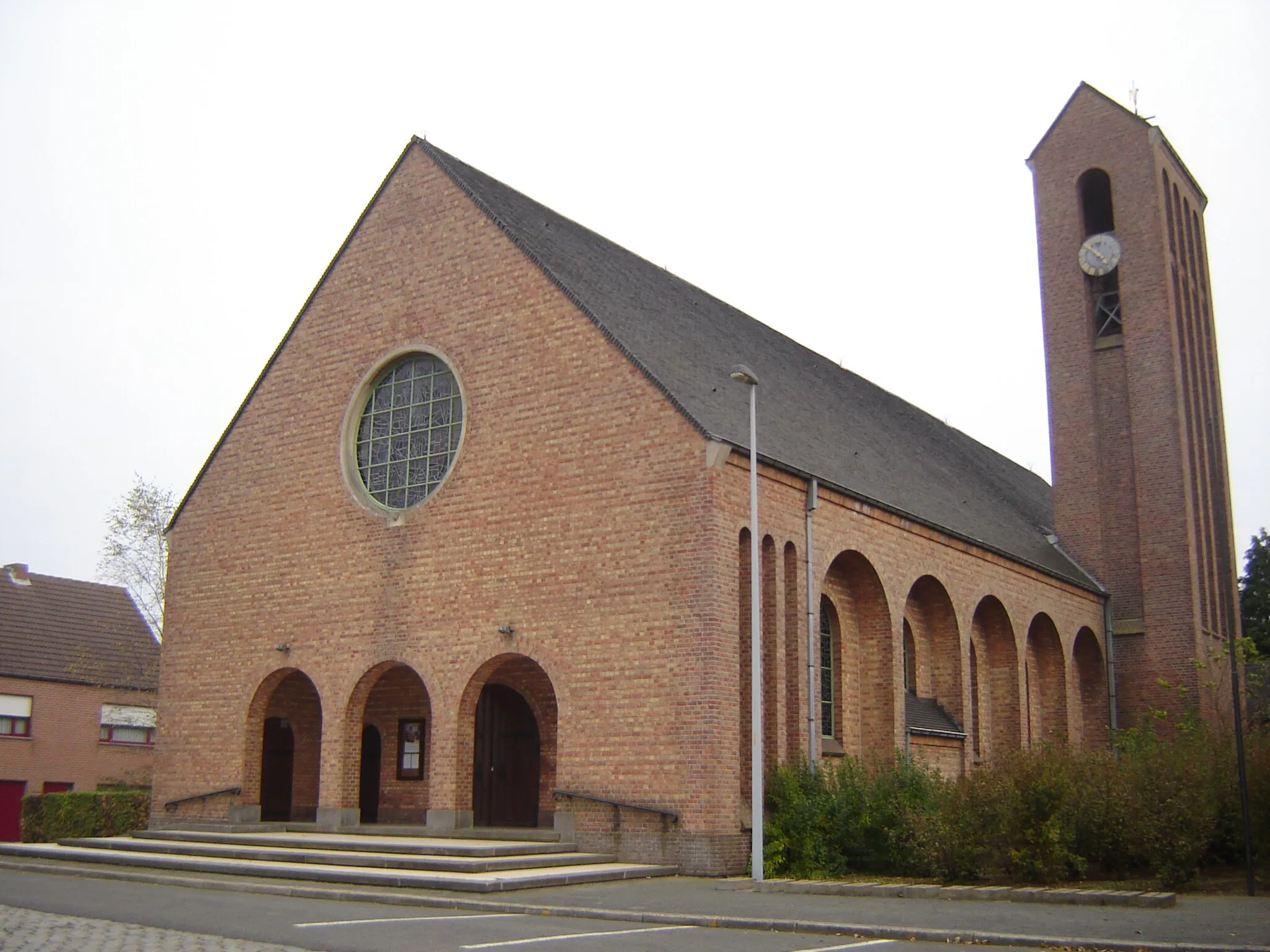 Photo showing: Church of Saint Godelina in Baliebrugge. Baliebrugge, Ruddervoorde, Oostkamp, West Flanders, Belgium