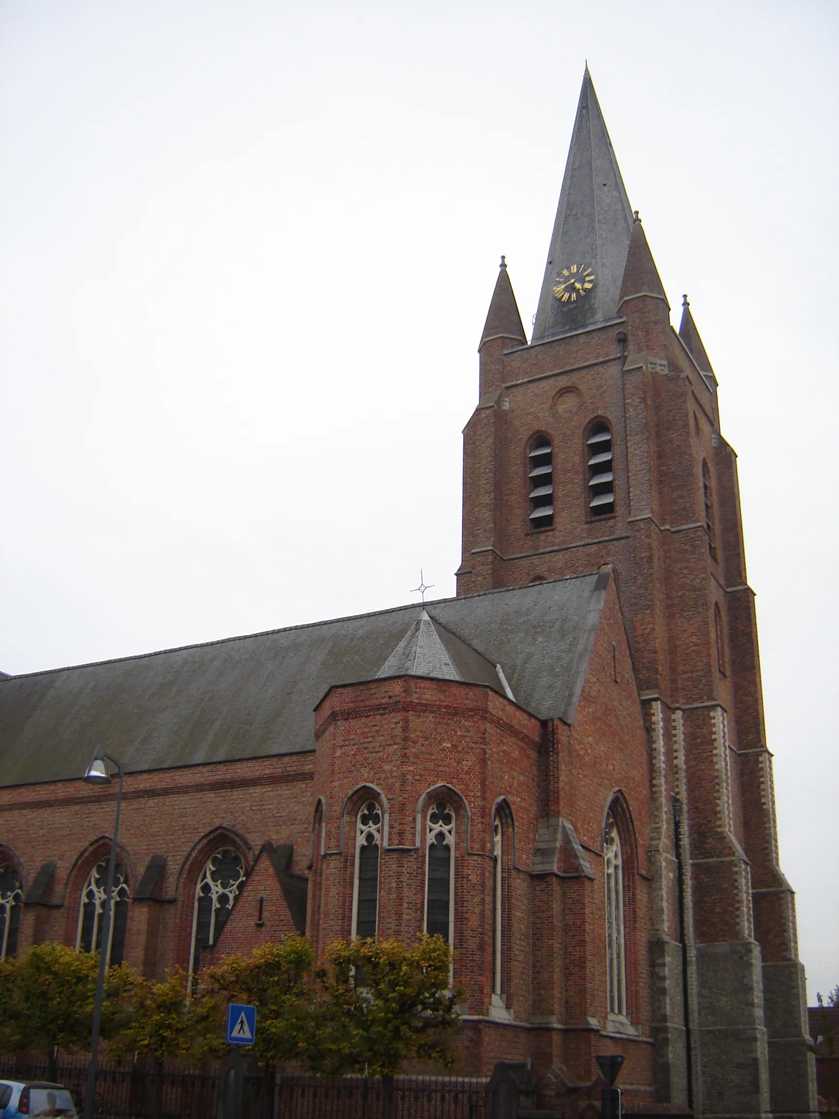 Photo showing: Church of Saint Eligius in Ruddervoorde. Ruddervoorde, Oostkamp, West Flanders, Belgium
