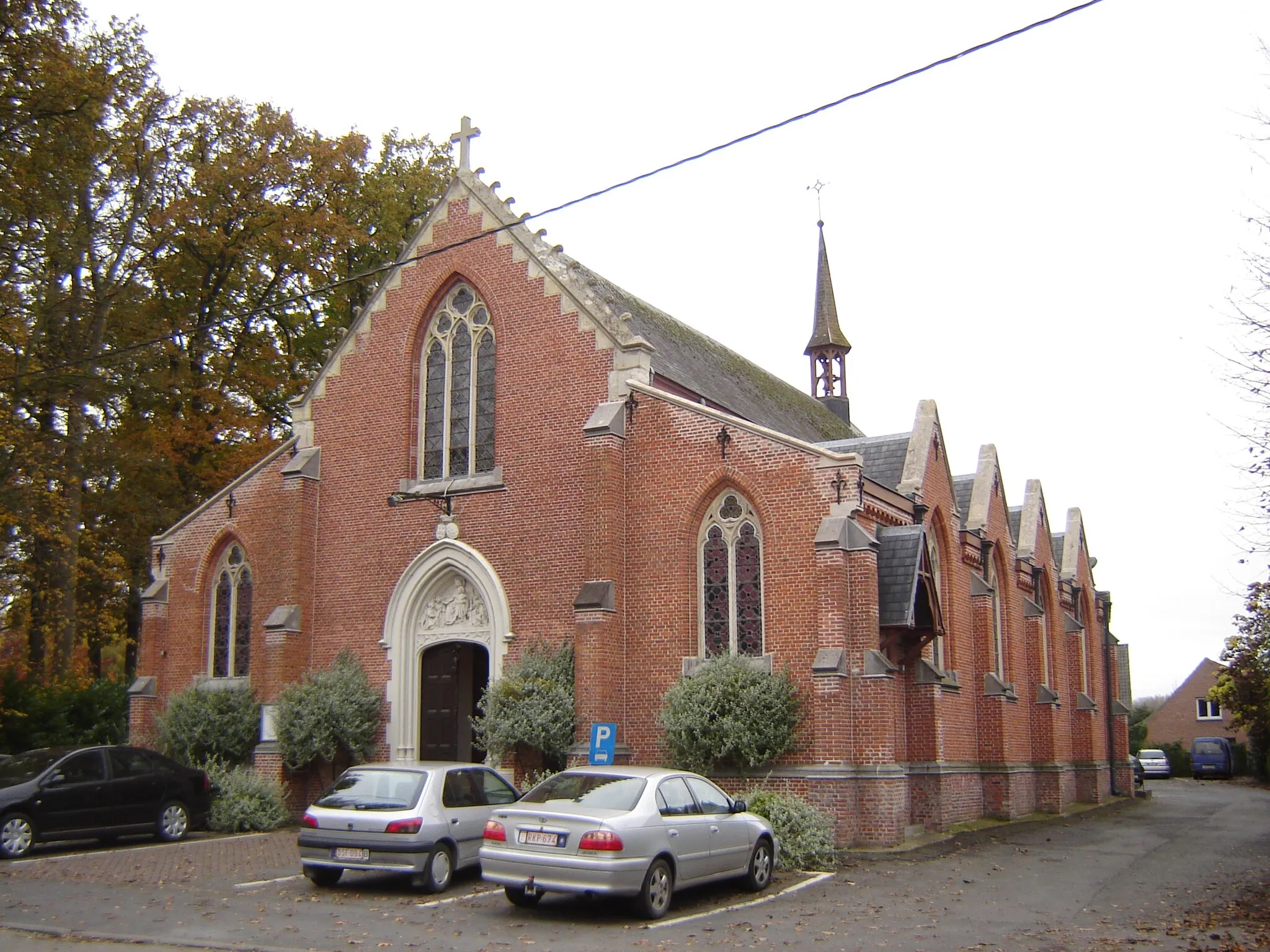 Photo showing: Church of Saint Georges in Wildenburg. Wildenburg, Wingene, West Flanders, Belgium