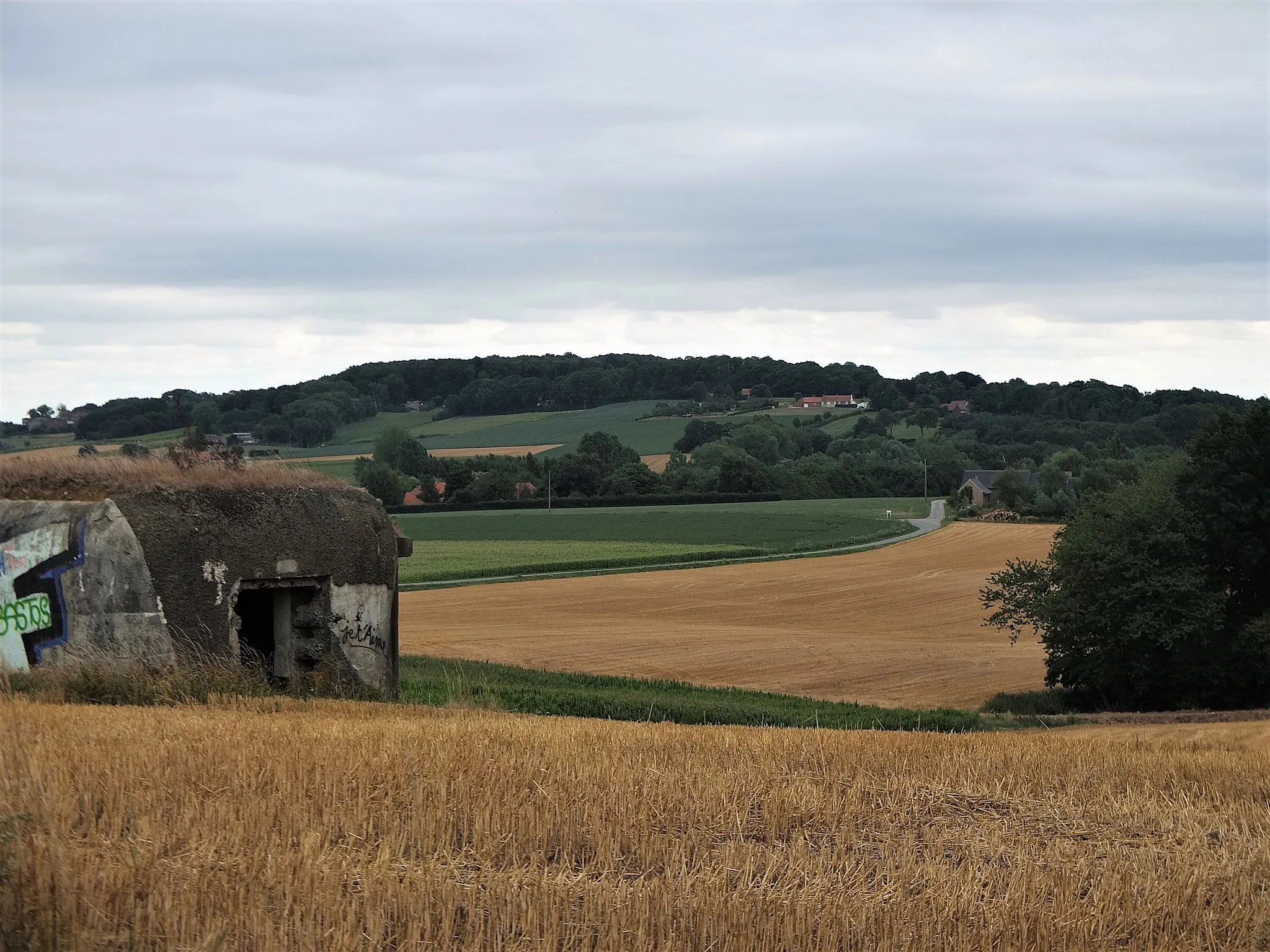 Photo showing: The Mont Noir (Black Mountain,Zwarte Berg in Flemish)   Small mountain of 152 metres (499 ft)  in Flanders