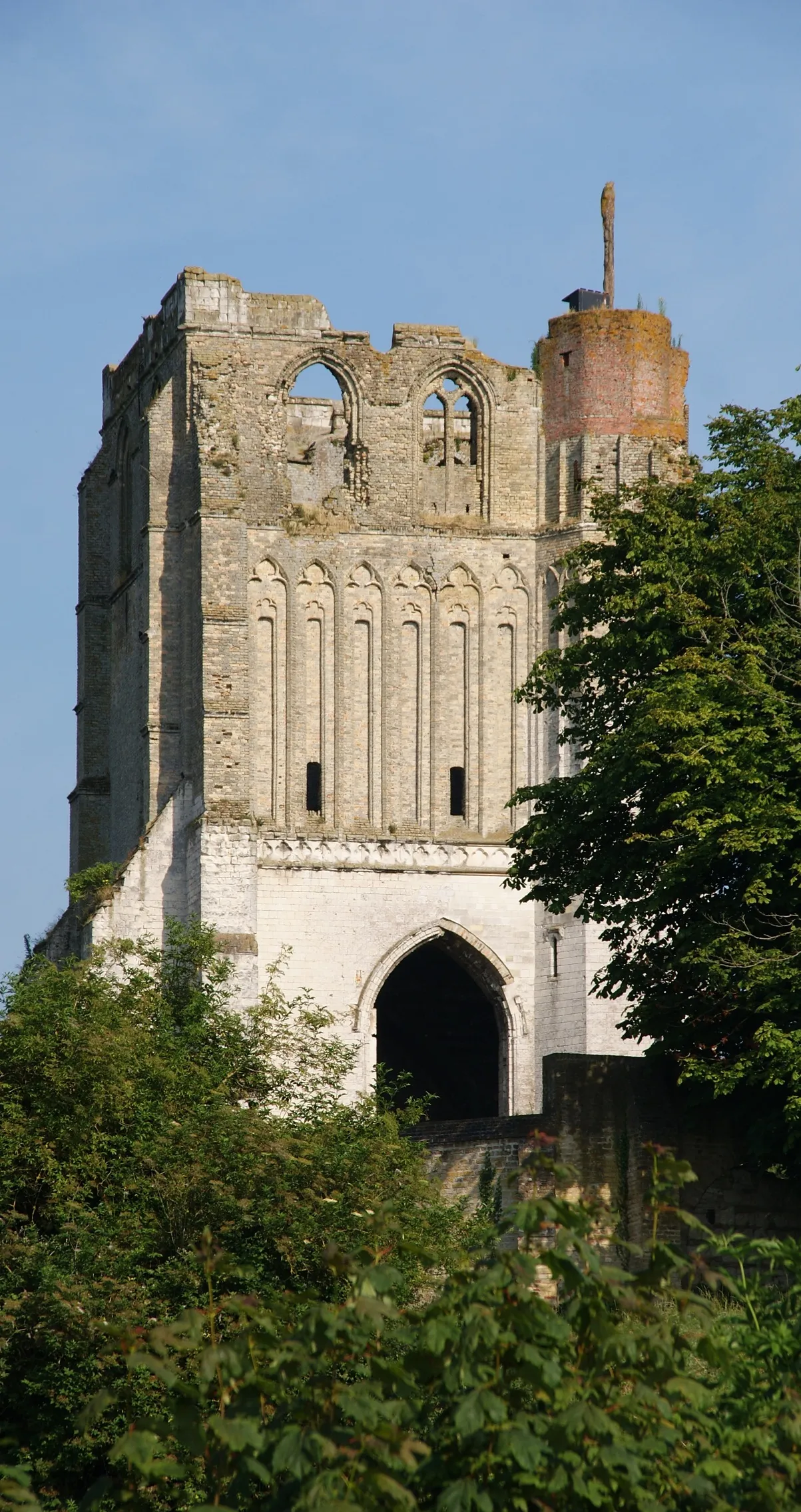 Photo showing: Watten (France - département du Nord) — Tour de L'Ancienne Abbaye