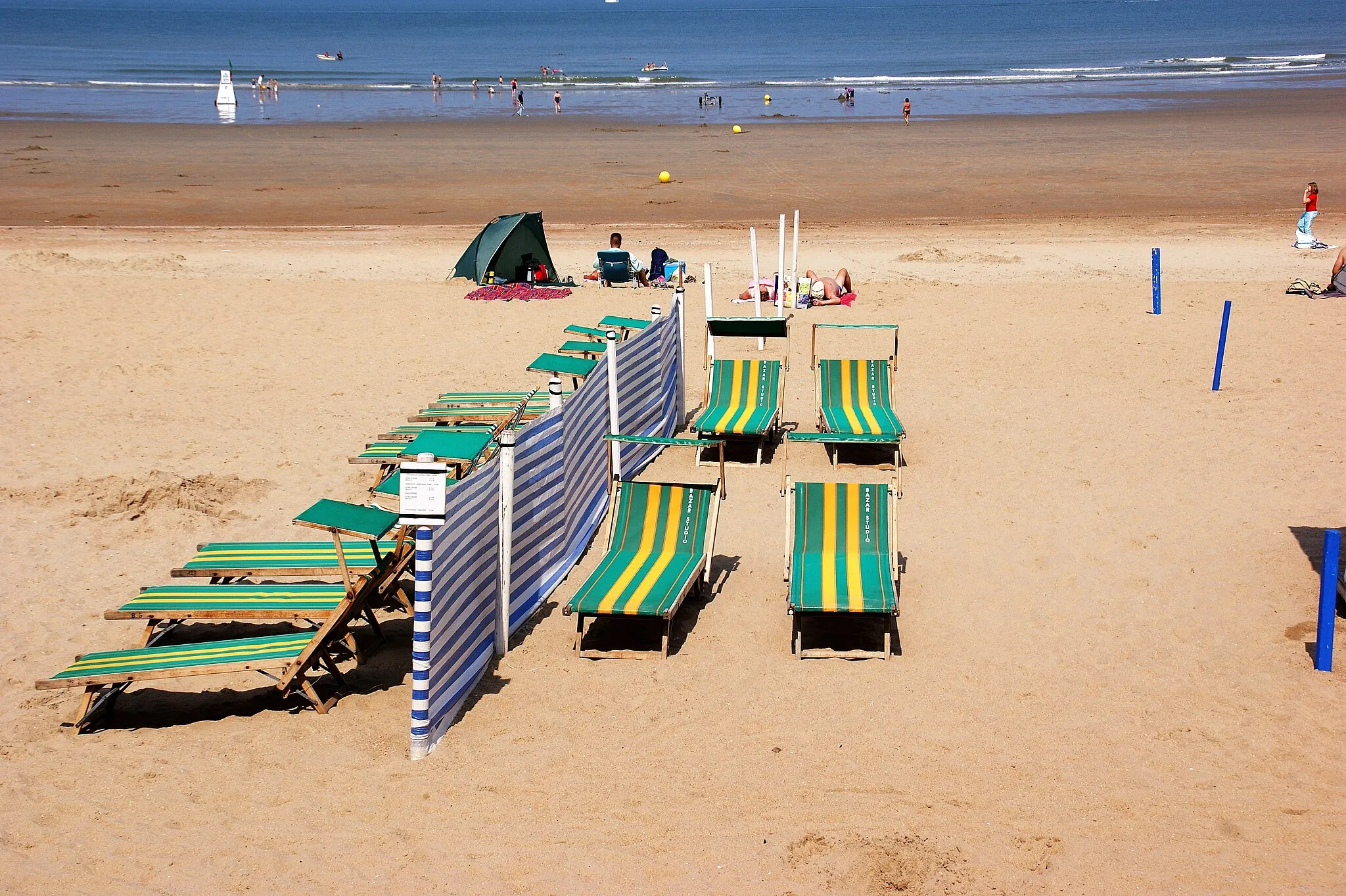 Photo showing: The beach of Middelkerke