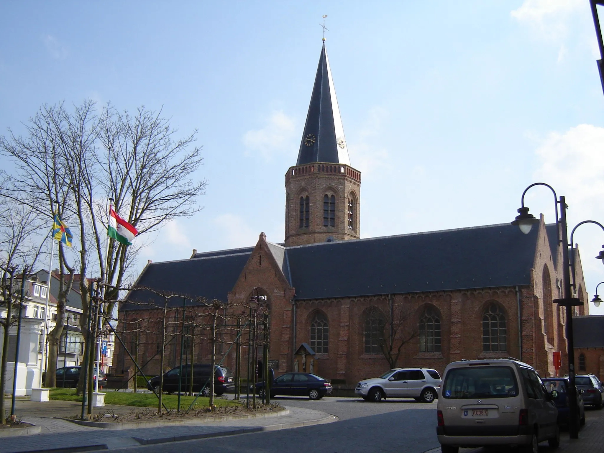 Photo showing: Kerk van de Heilige Kruisverheffing in Wenduine Church of the Exaltation of the Cross in Wenduine, De Haan, West Flanders, Belgium