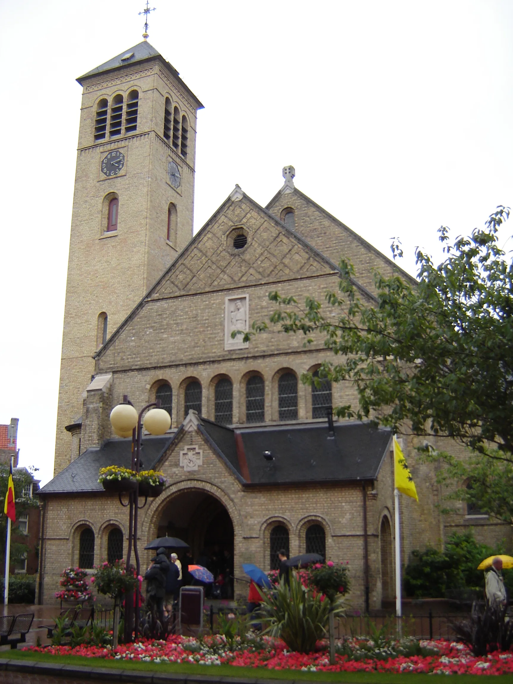 Photo showing: Onze-Lieve-Vrouwekerk in De Panne. Church of Our Lady in De Panne, West Flanders, Belgium