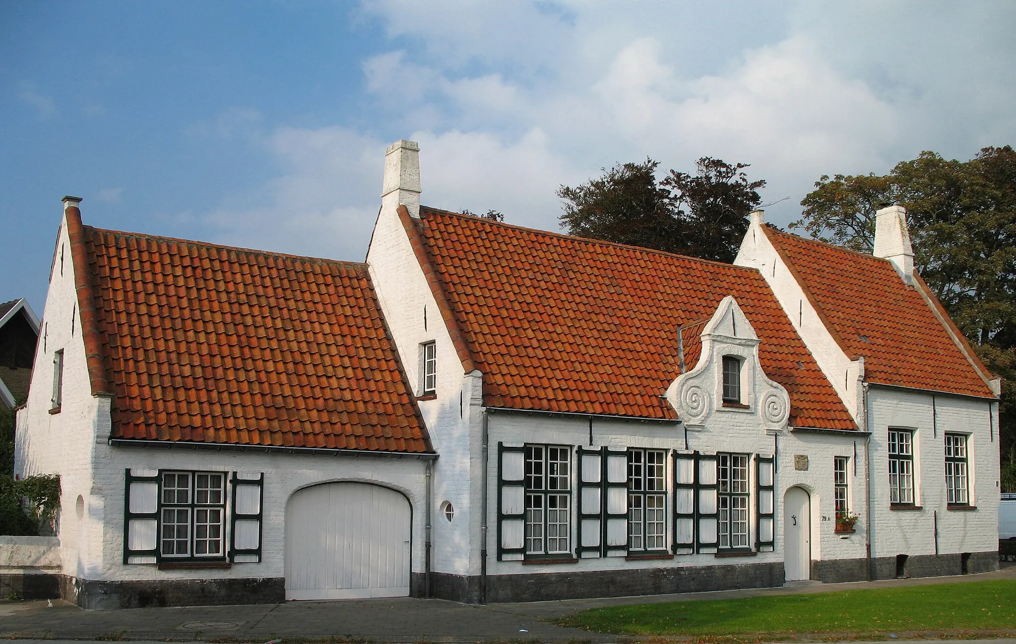 Photo showing: Assebroek (Bruges, Belgium): former inn De Lelie, 17th century